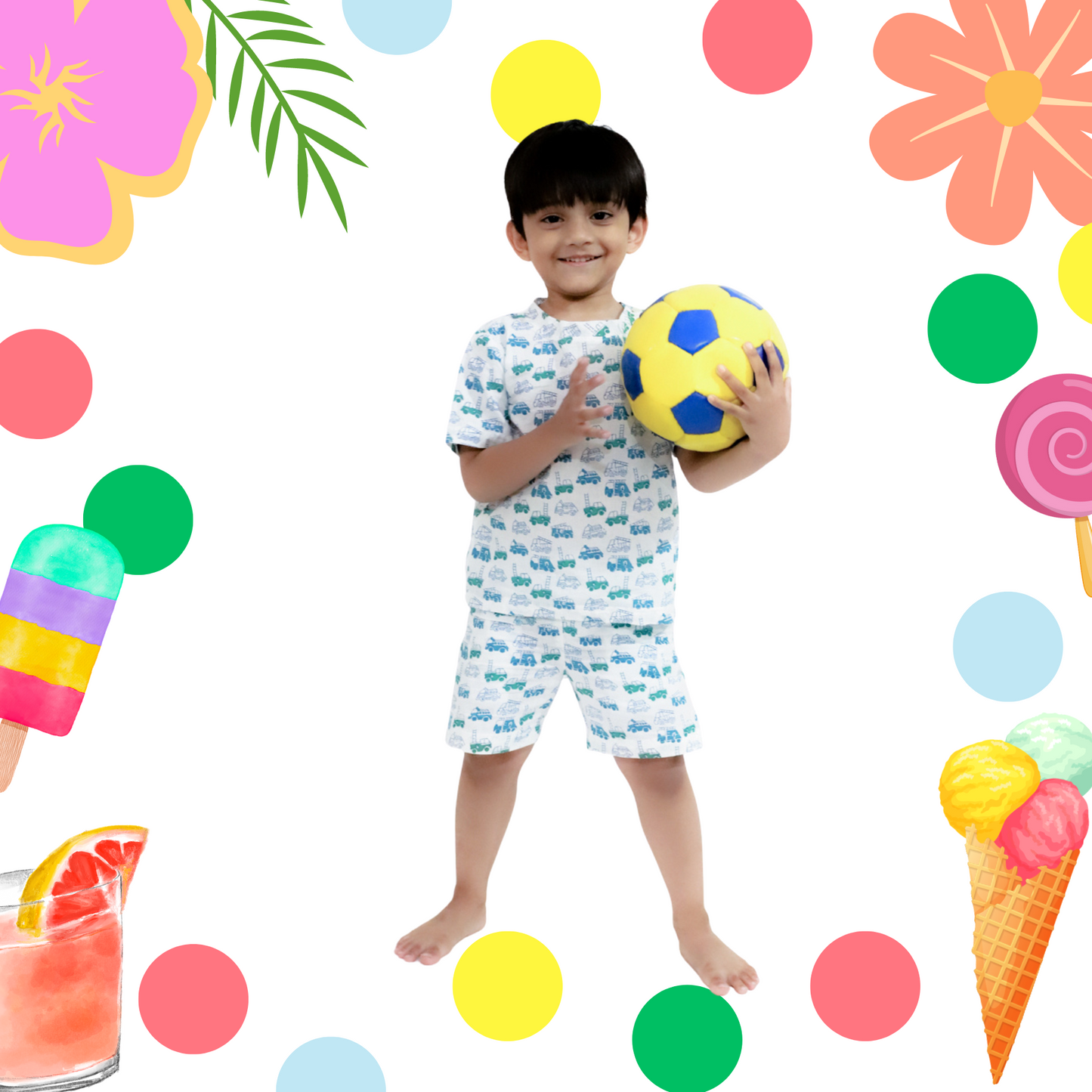 Truck Playsuit