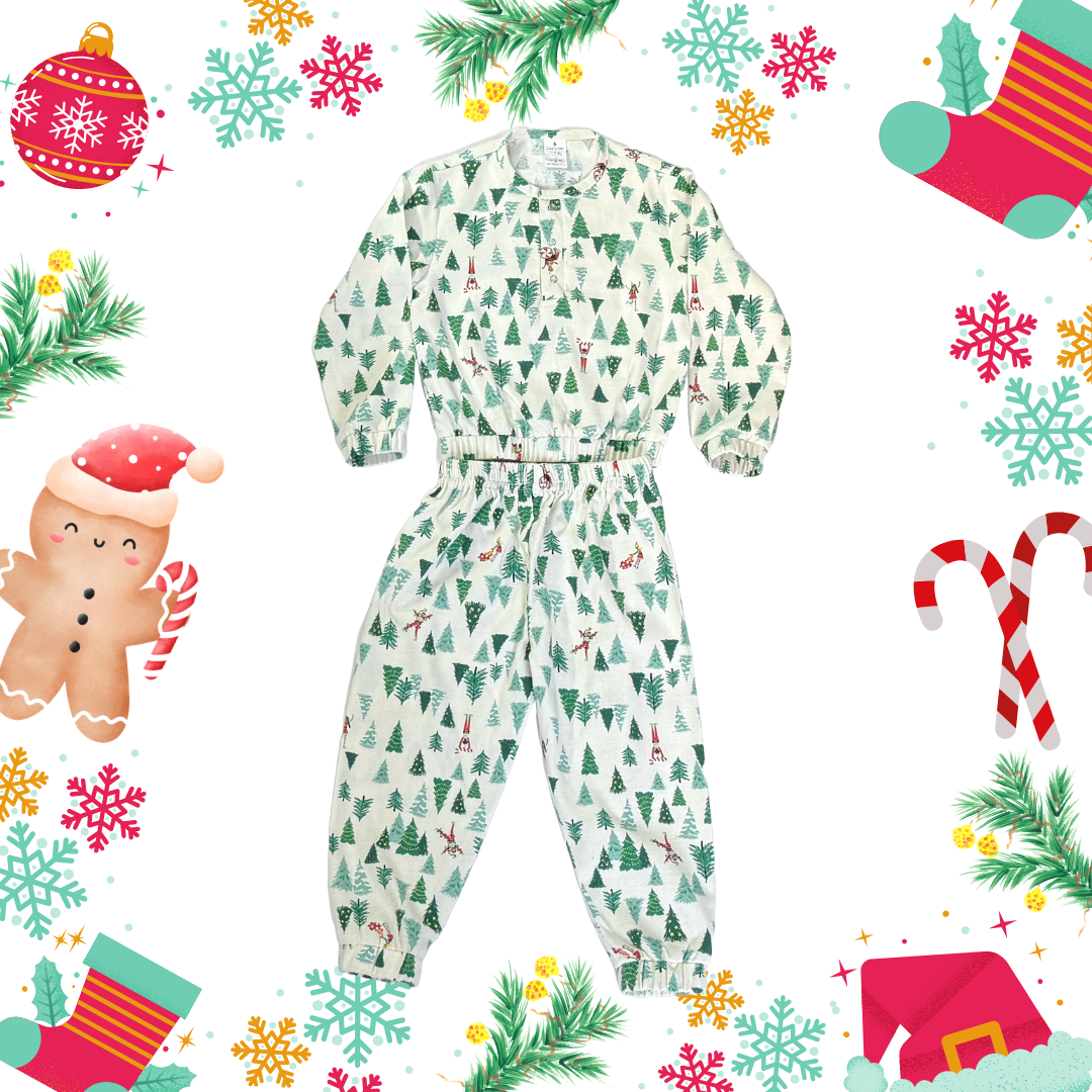 Dancing Elves Jammie Set
