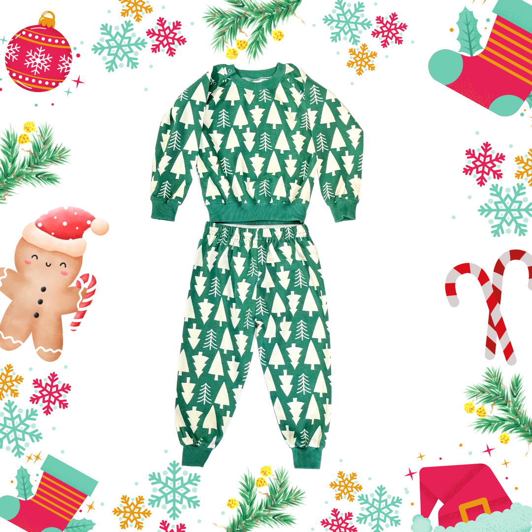 Christmas Trees Jammie Set