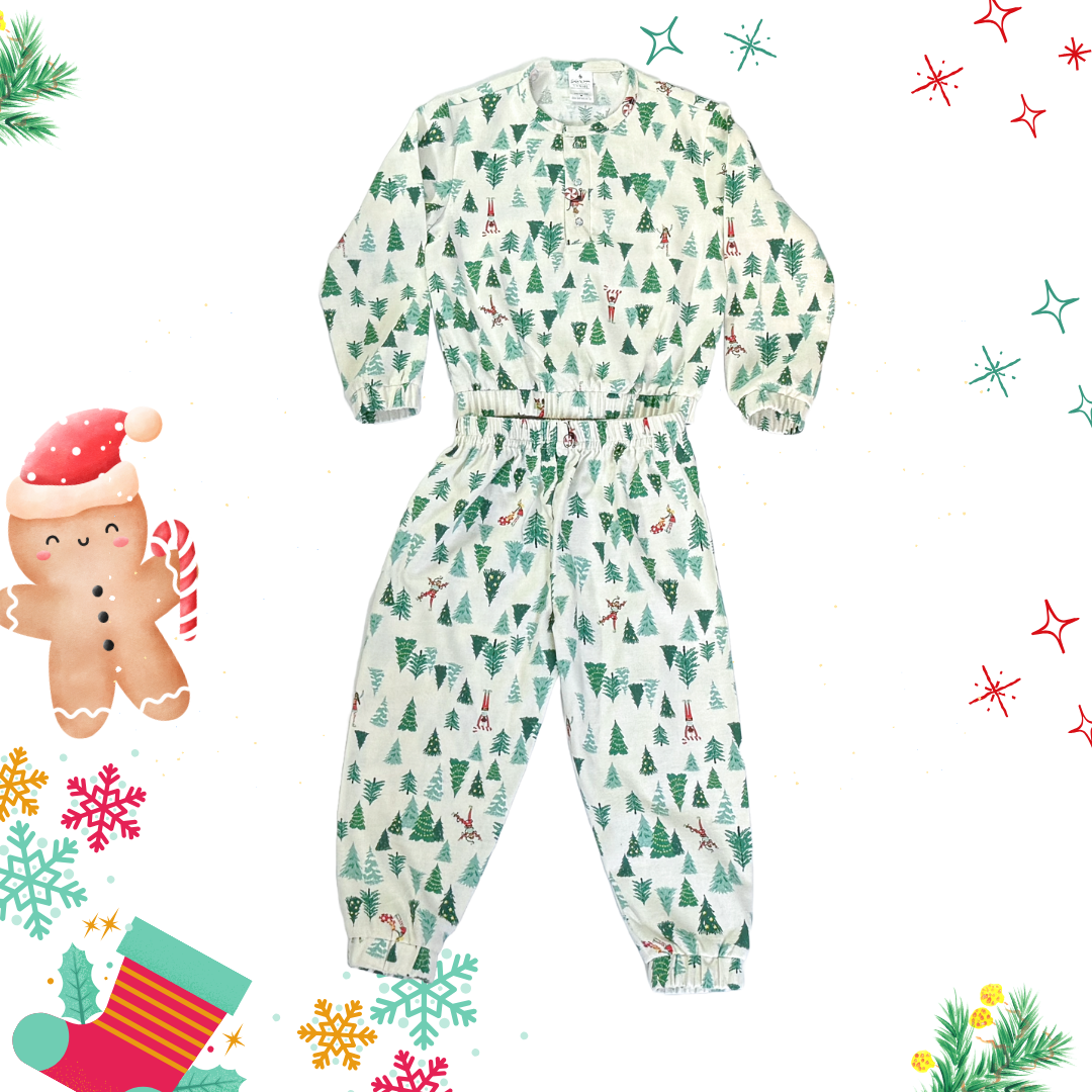 Dancing Elves Jammie Set