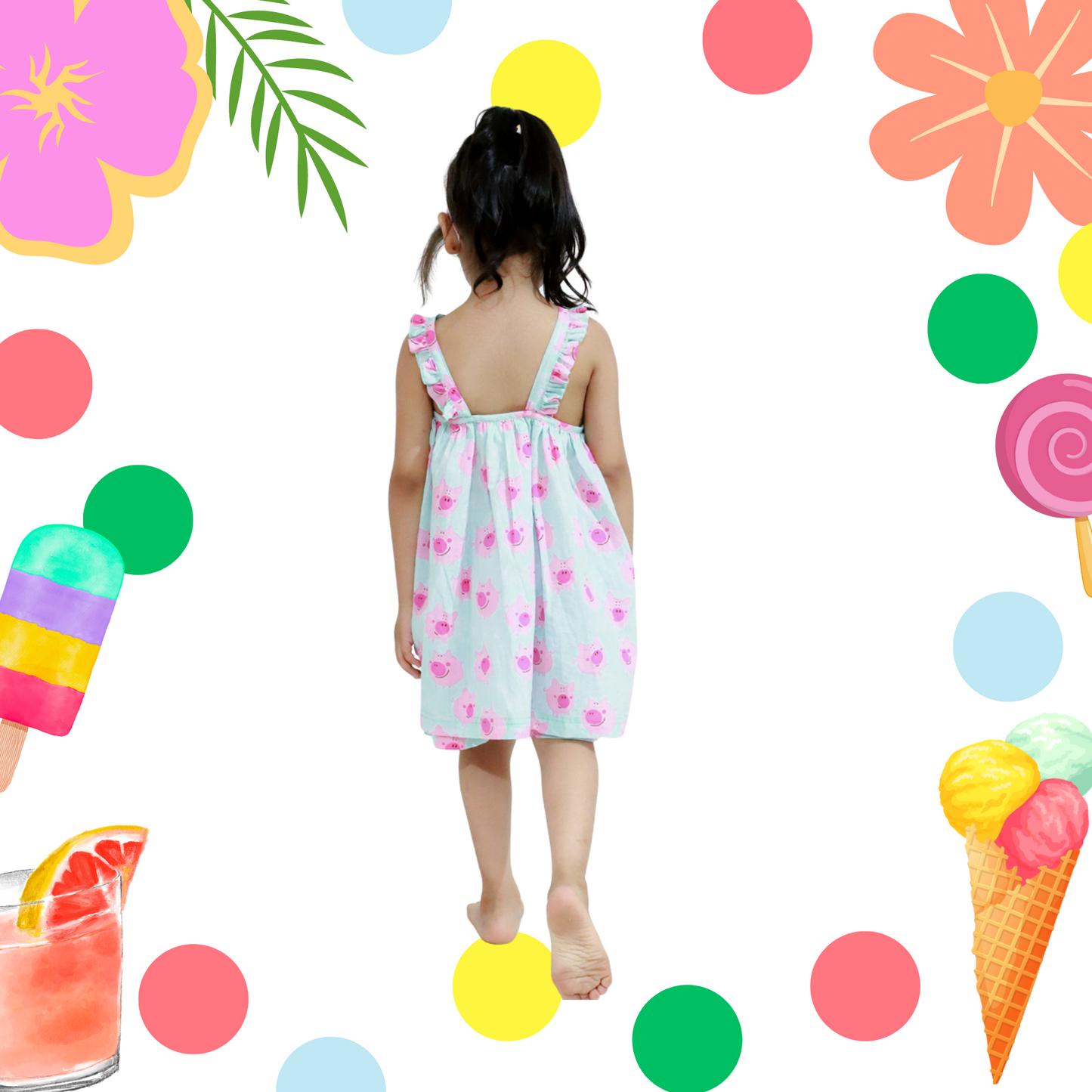 Pig Cotton Coord Set