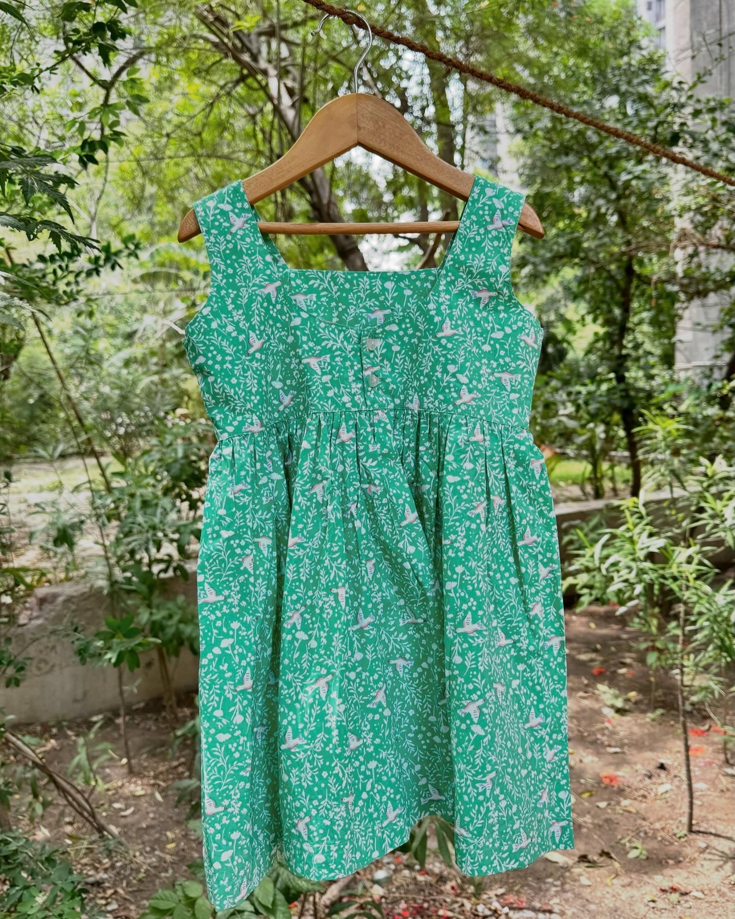Green Garden Dress