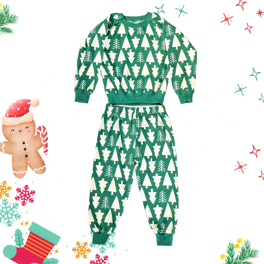 Christmas Trees Jammie Set