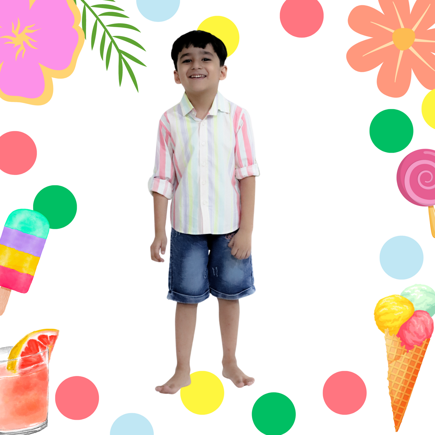 Pastel Stripe Shirt