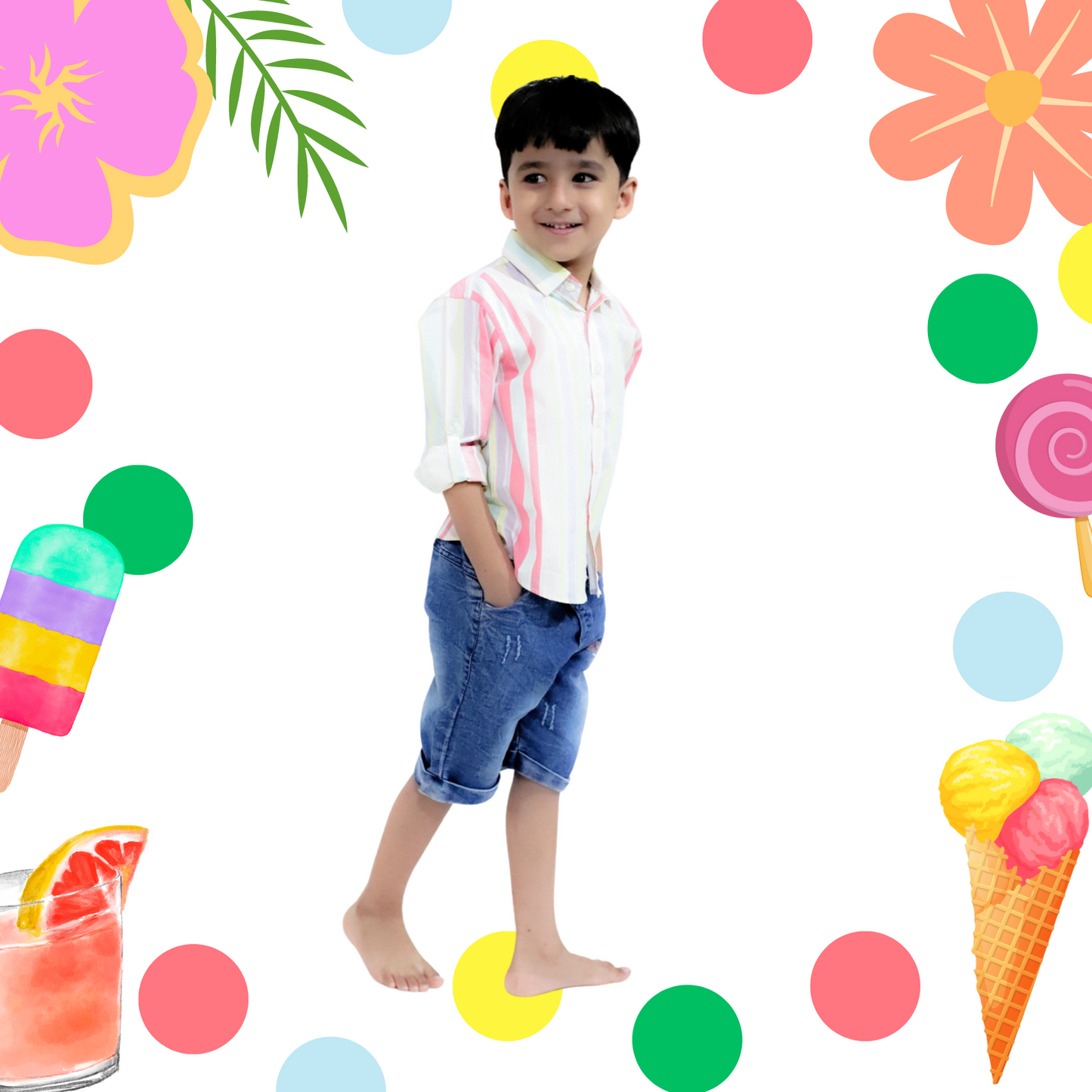 Pastel Stripe Shirt