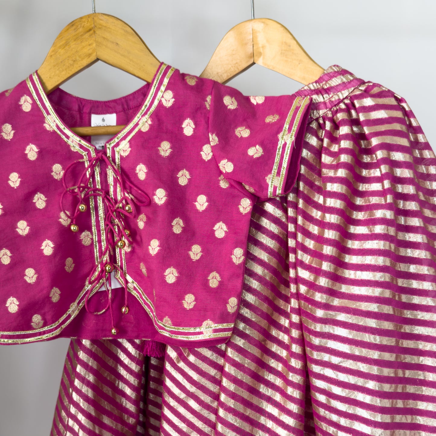 Siya- banarasi chanderi lehenga