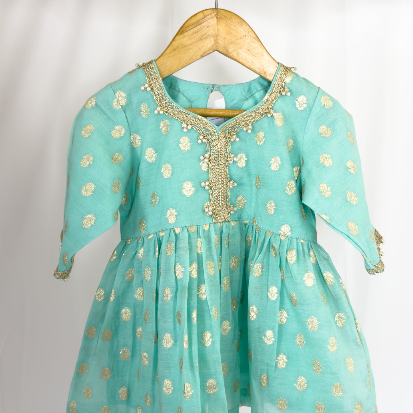 Diya- chanderi kurta salwar set