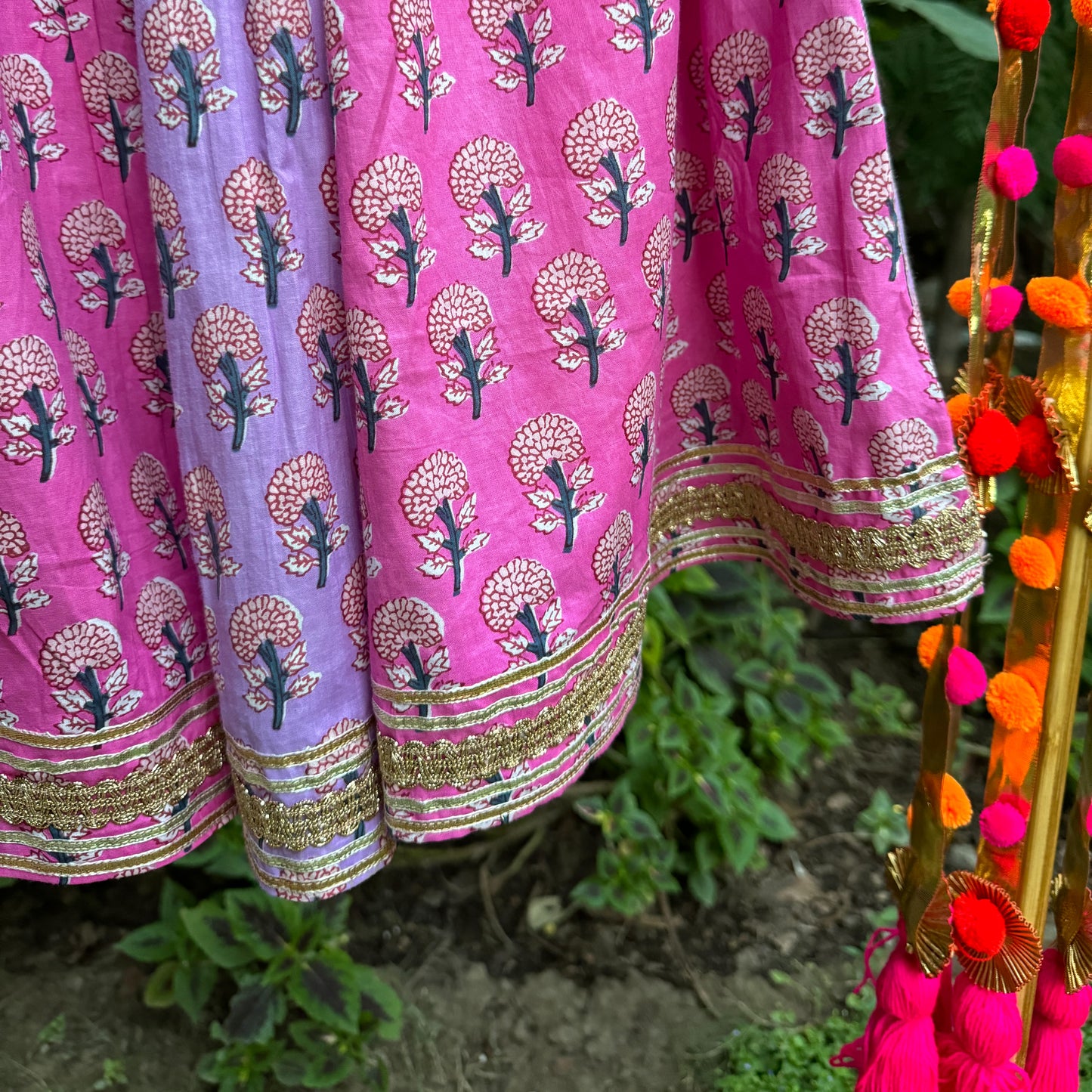 Hues of Lavendar Lehenga Set