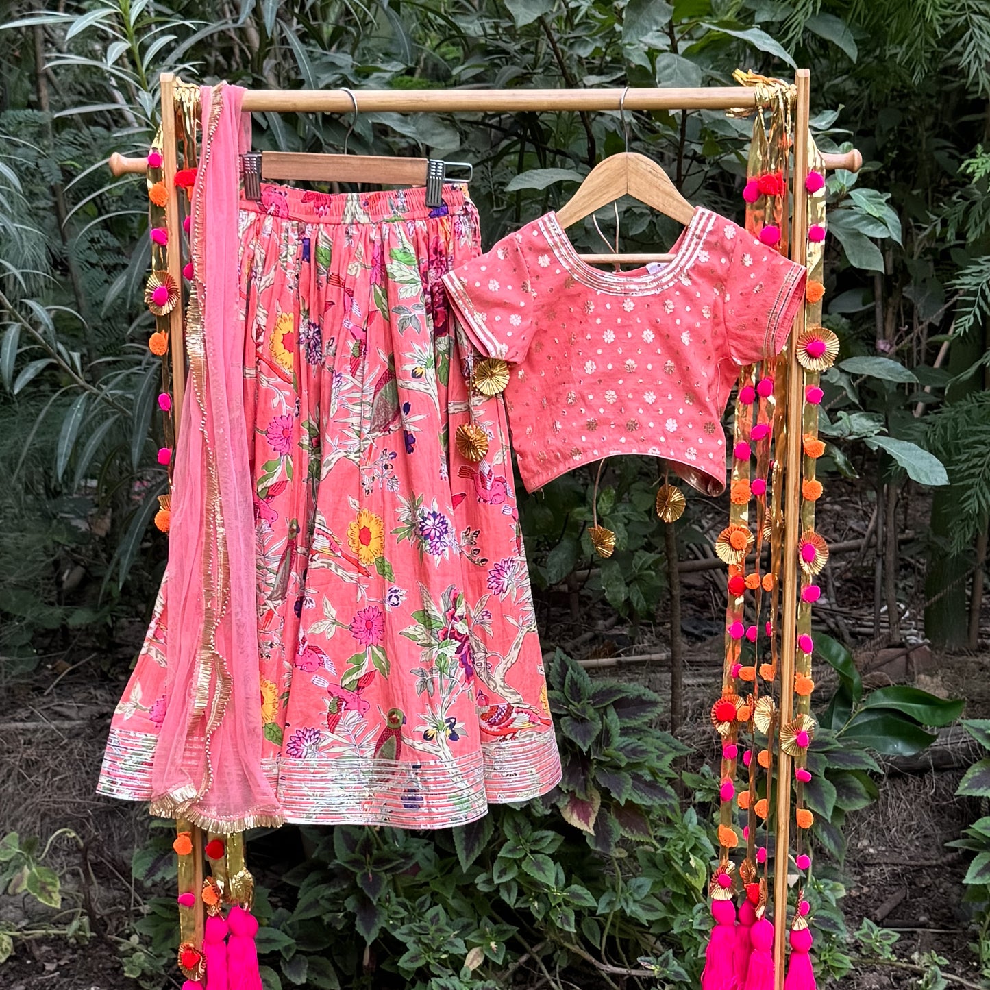 Enchanted Forest Lehenga Set