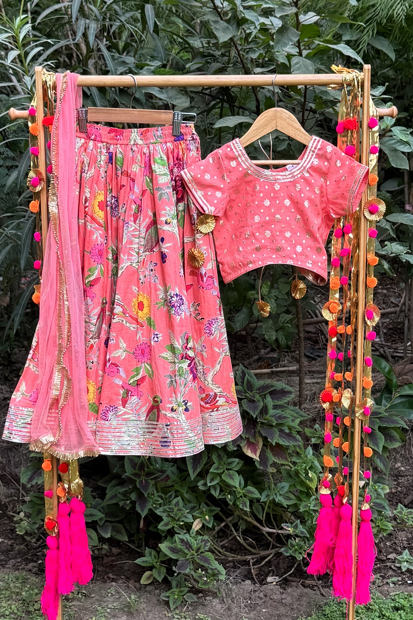Enchanted Forest Lehenga Set