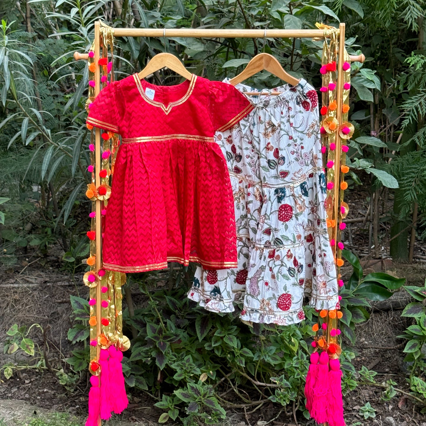 Valley of Roses Sharara Set