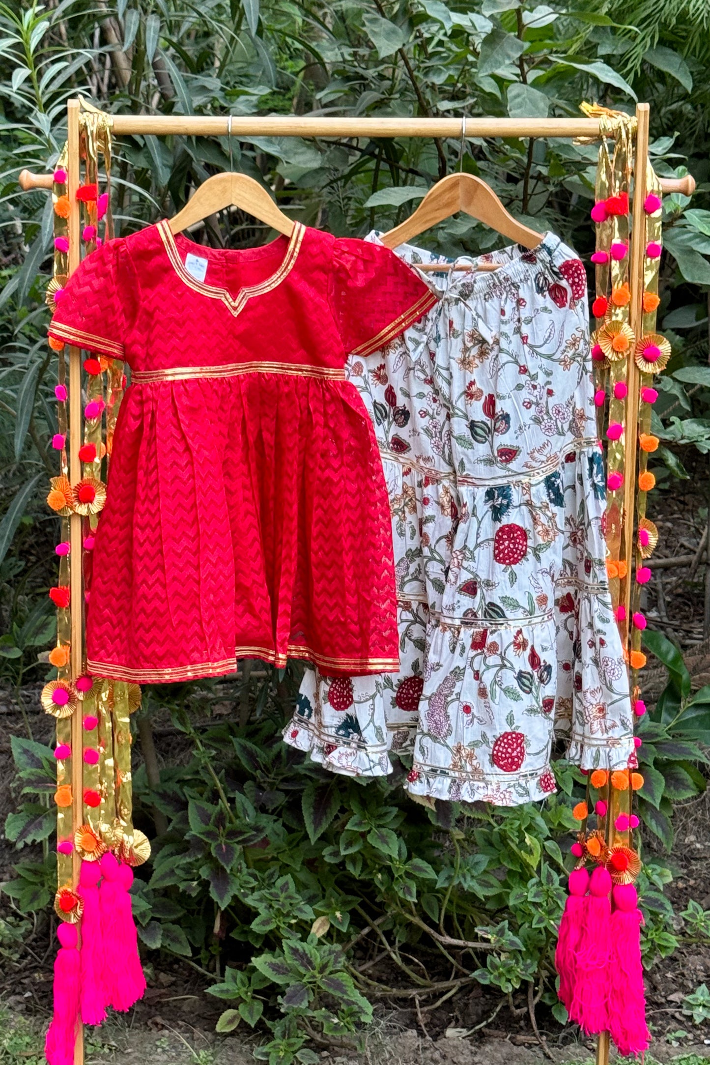 Valley of Roses Sharara Set
