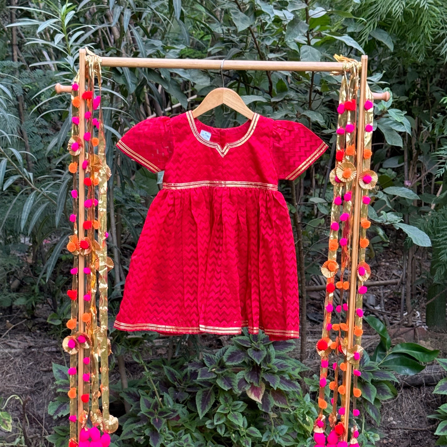 Valley of Roses Sharara Set