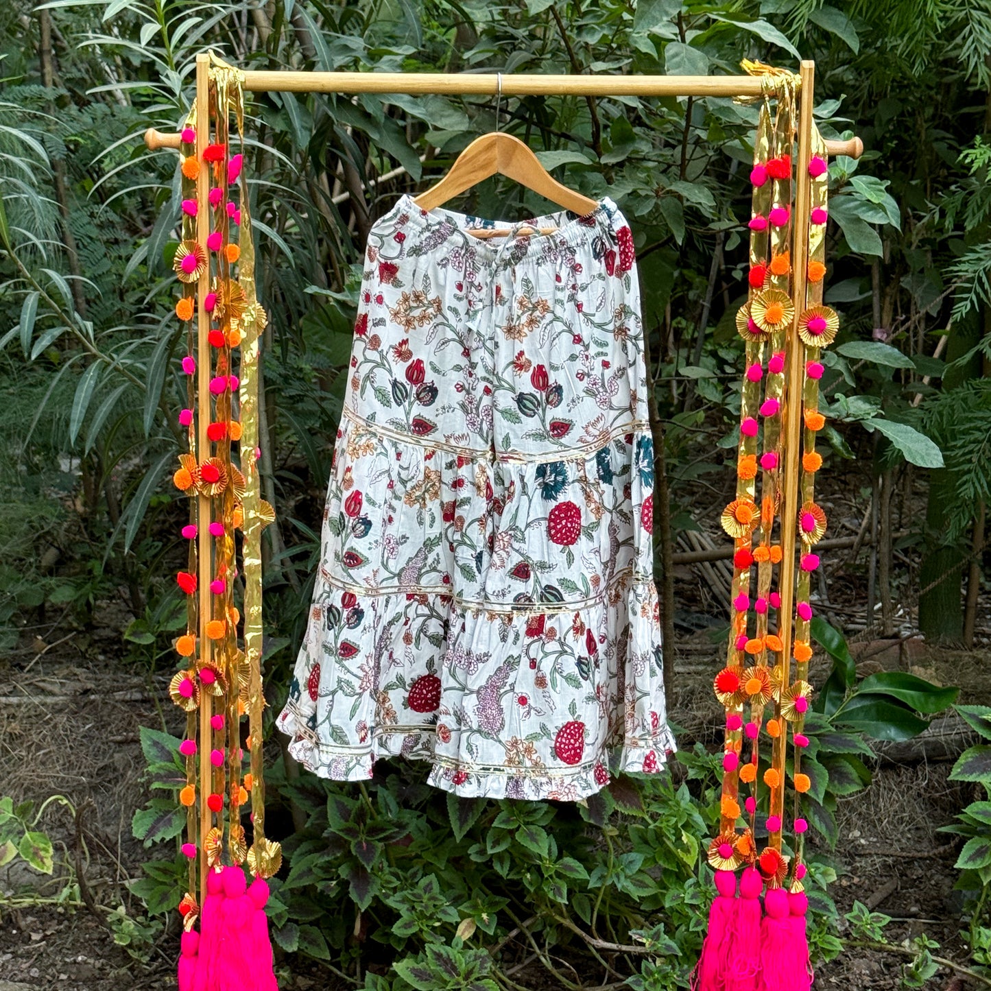 Valley of Roses Sharara Set