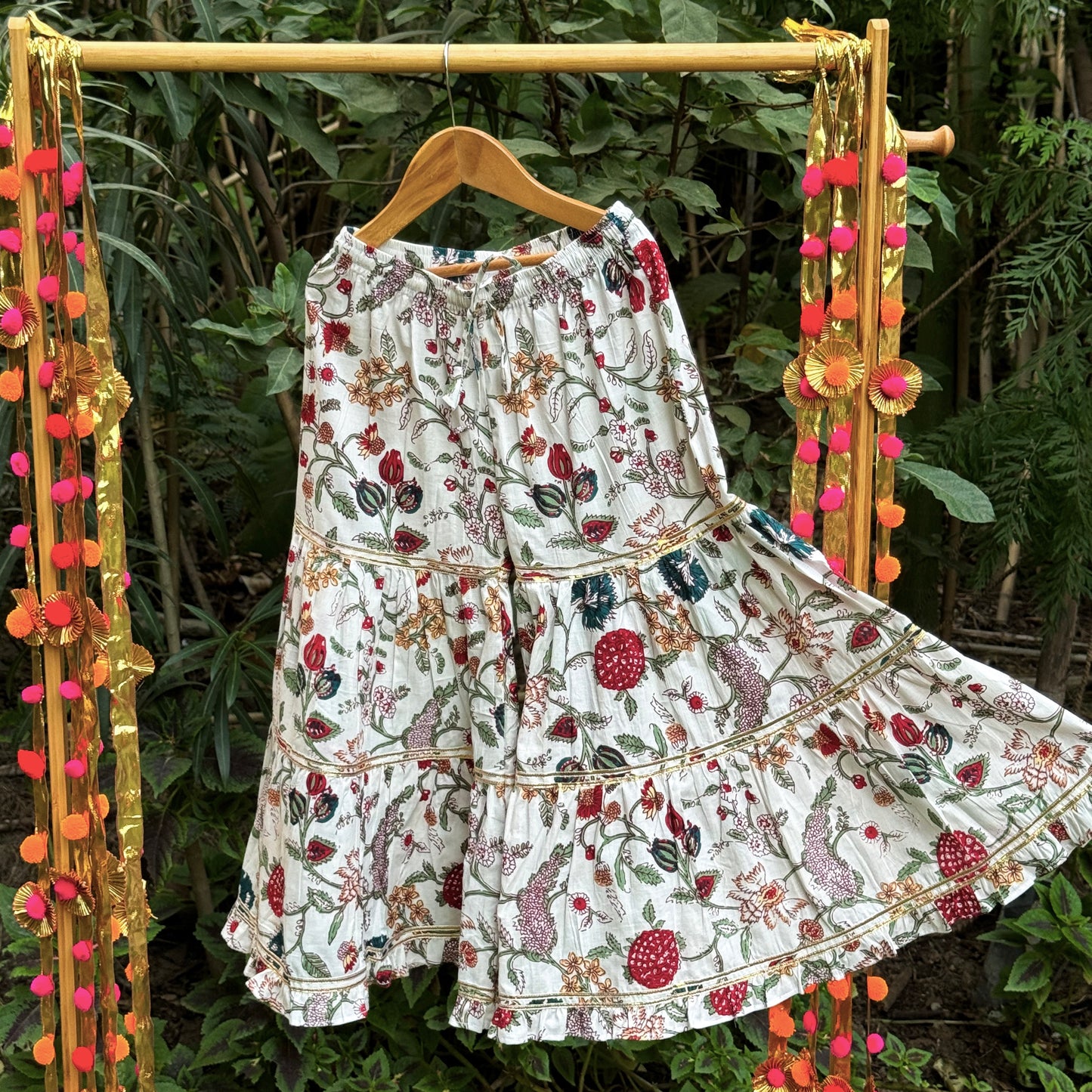 Valley of Roses Sharara Set