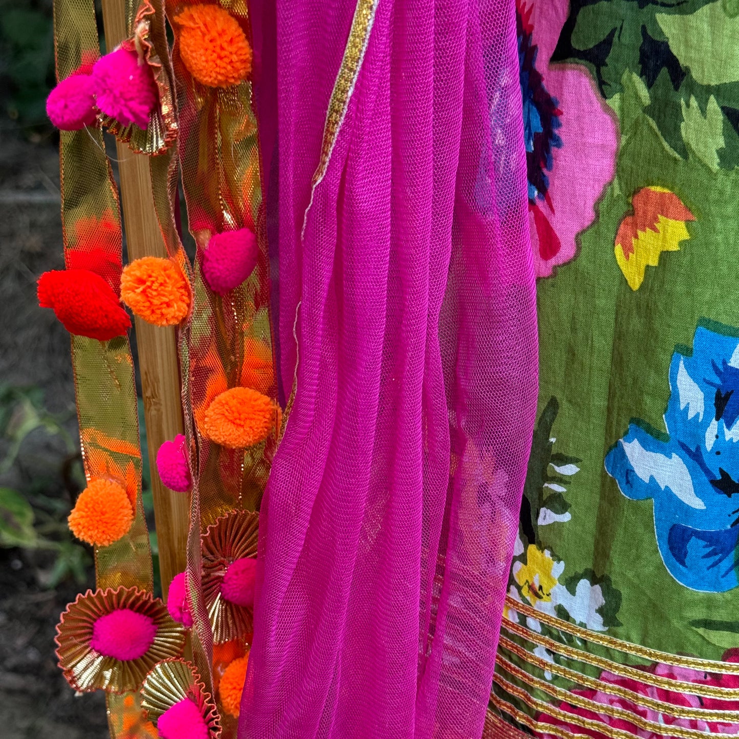 Bouquet of Flowers Kurta Pant Set