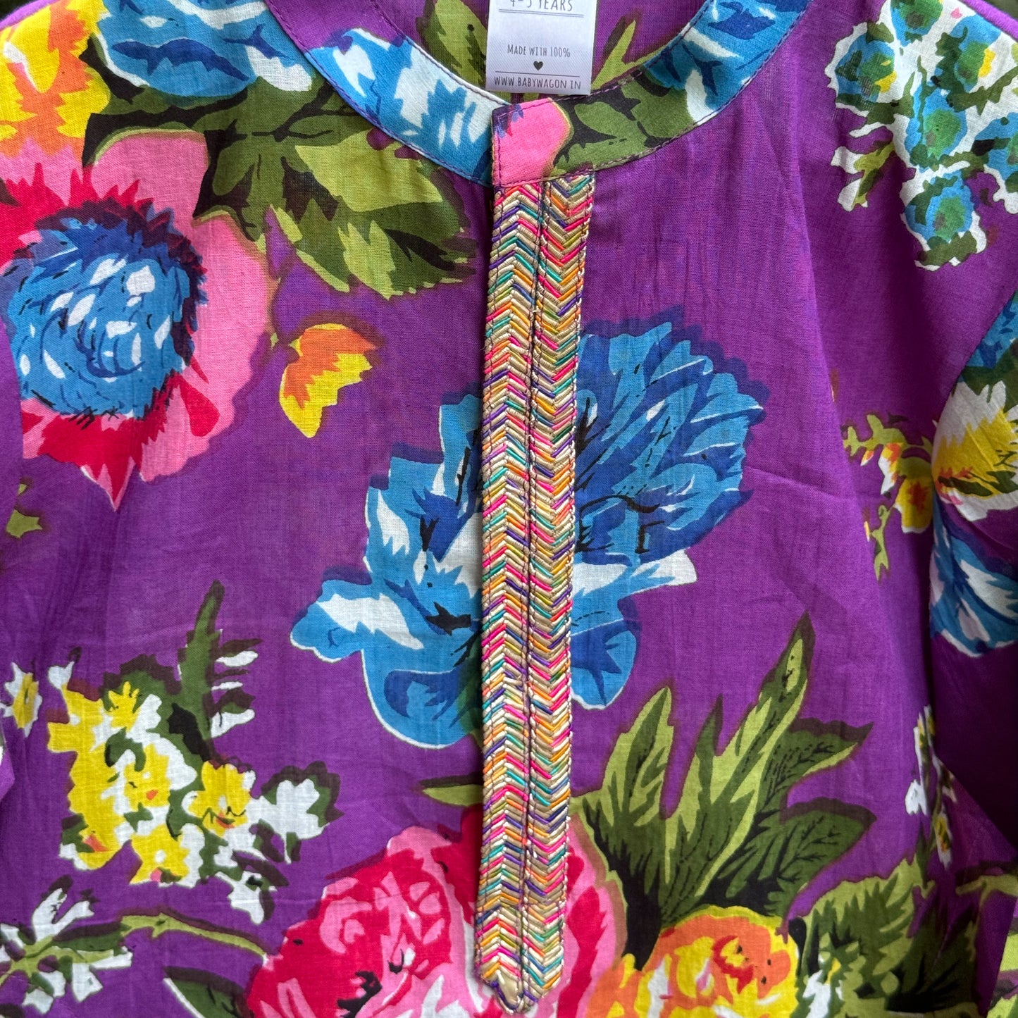 Valley of Flower Kurta Set