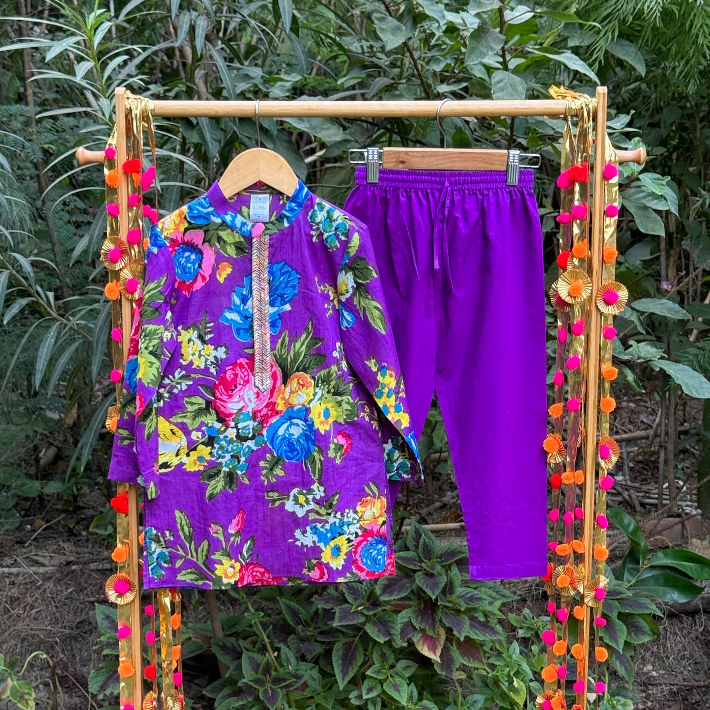 Valley of Flower Kurta Set
