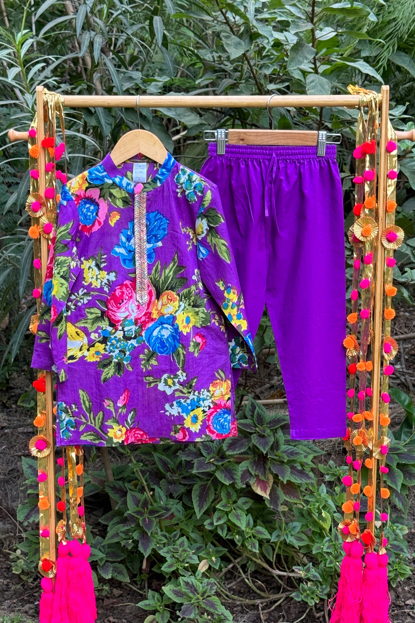 Valley of Flower Kurta Set