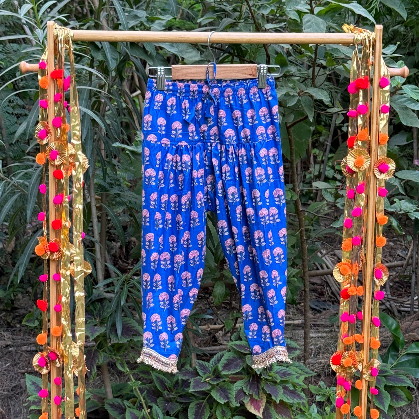 Whimsical Garden Choga Salwar Set