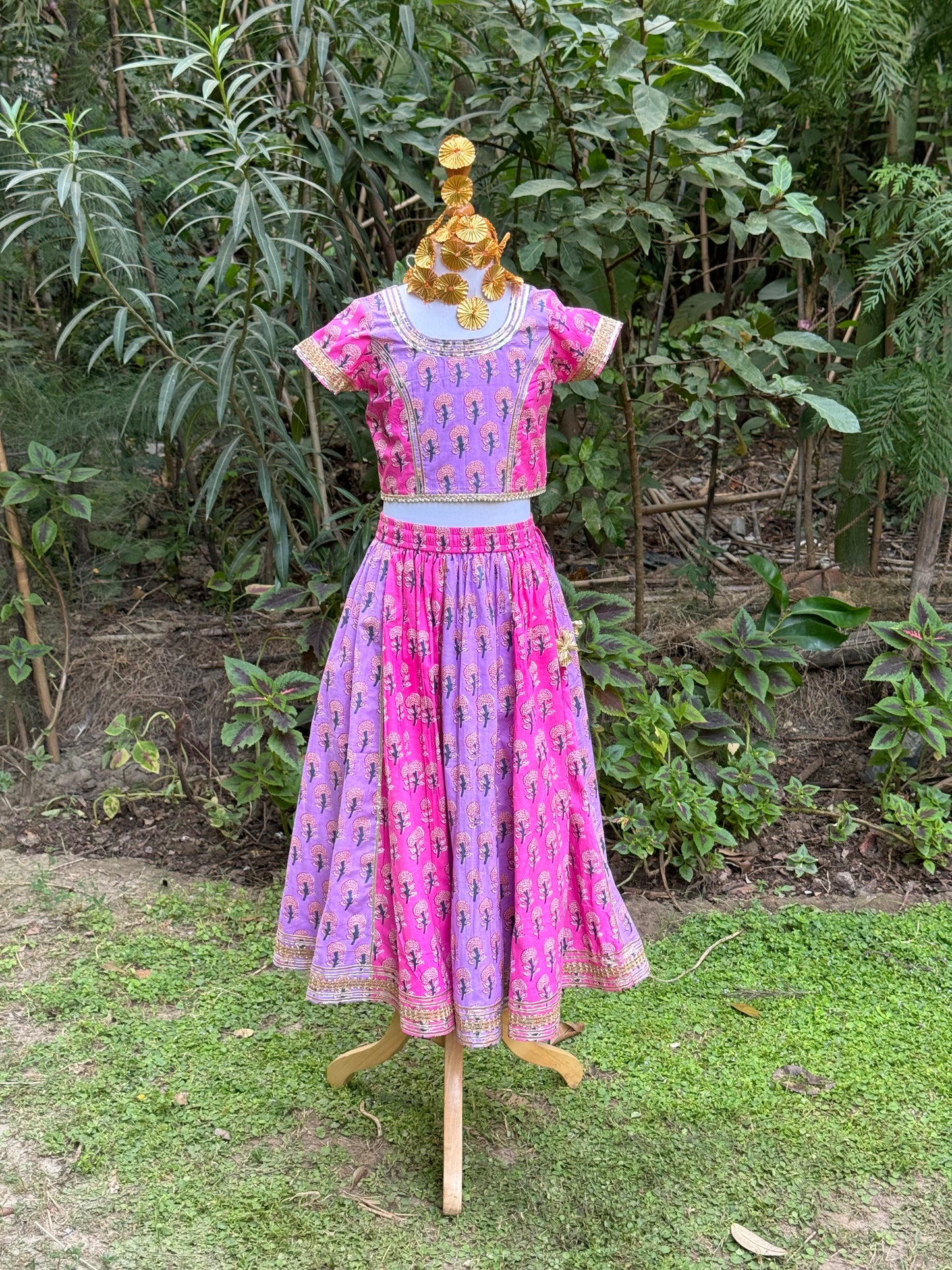 Hues of Lavendar Lehenga Set