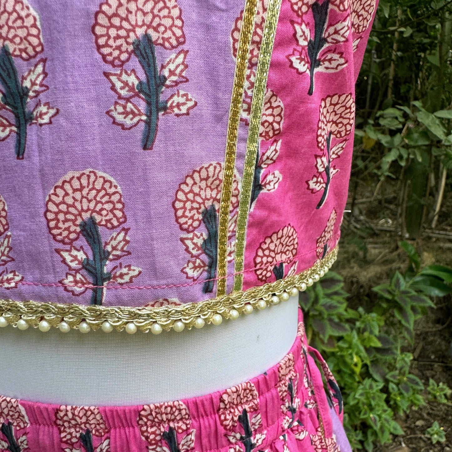 Hues of Lavendar Lehenga Set