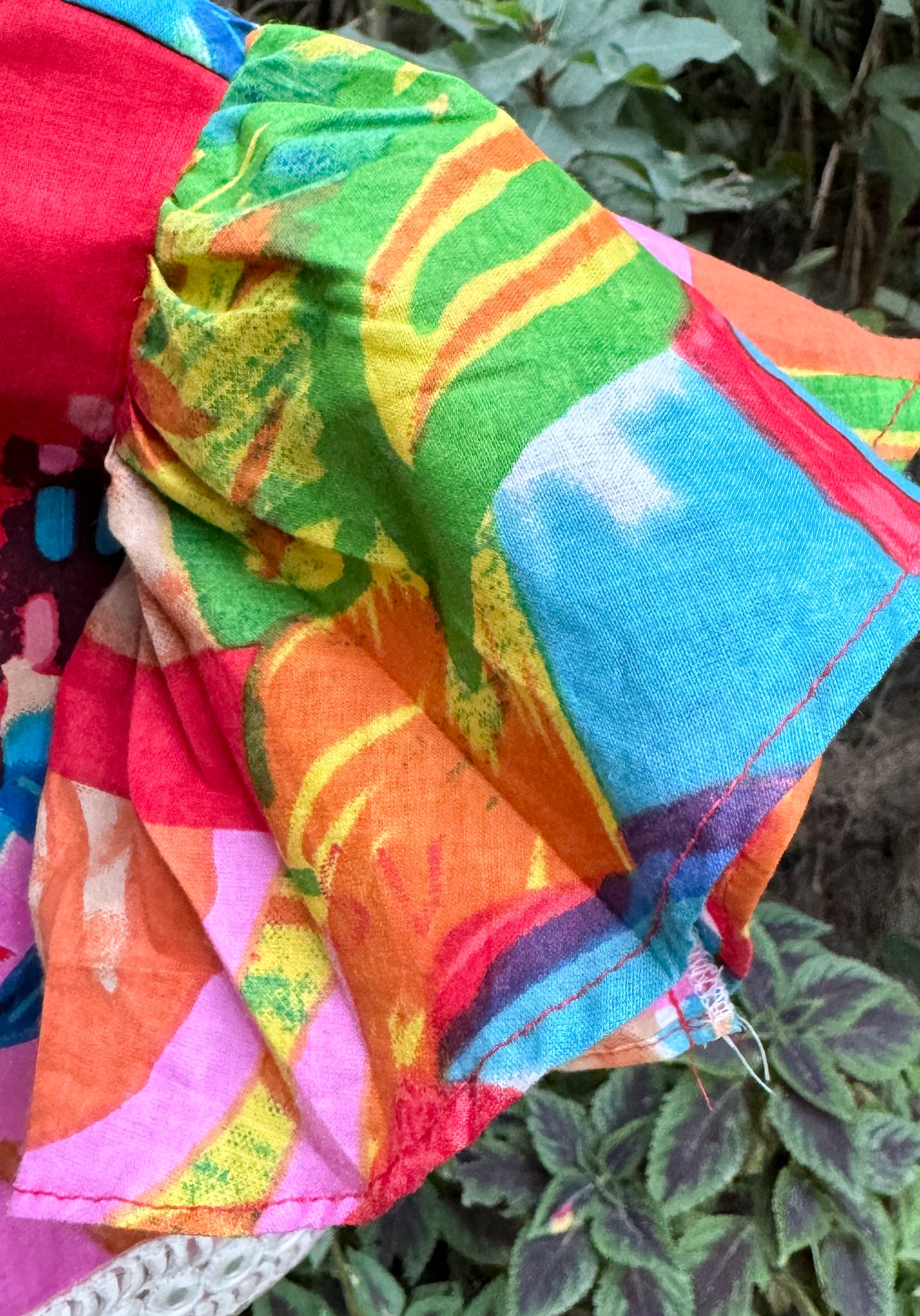 Fun on a canvas Lehenga