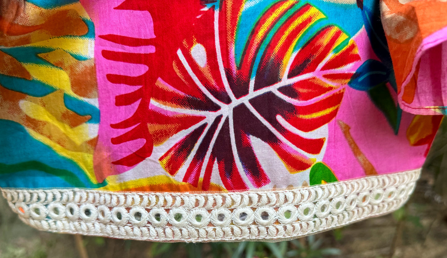 Fun on a canvas Lehenga