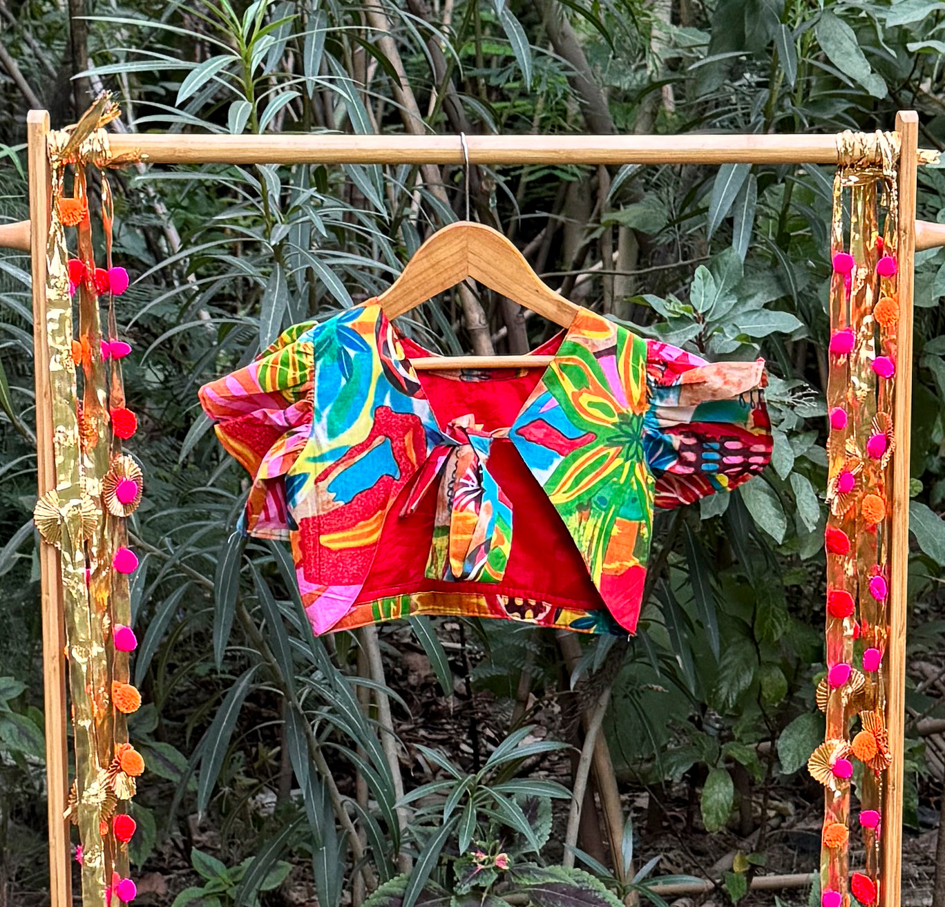 Fun on a canvas Lehenga