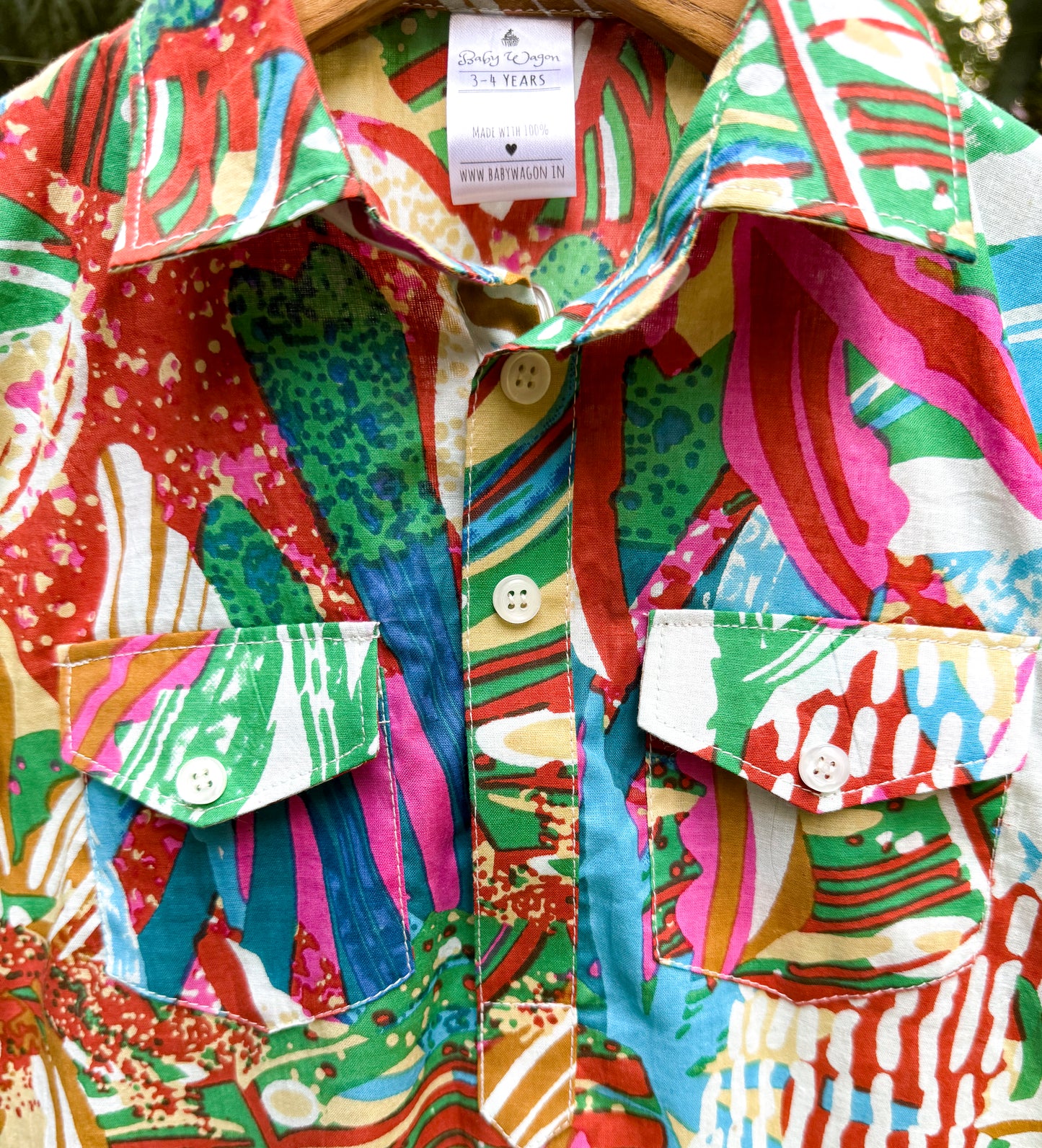 Abstract Fun Kurta Set