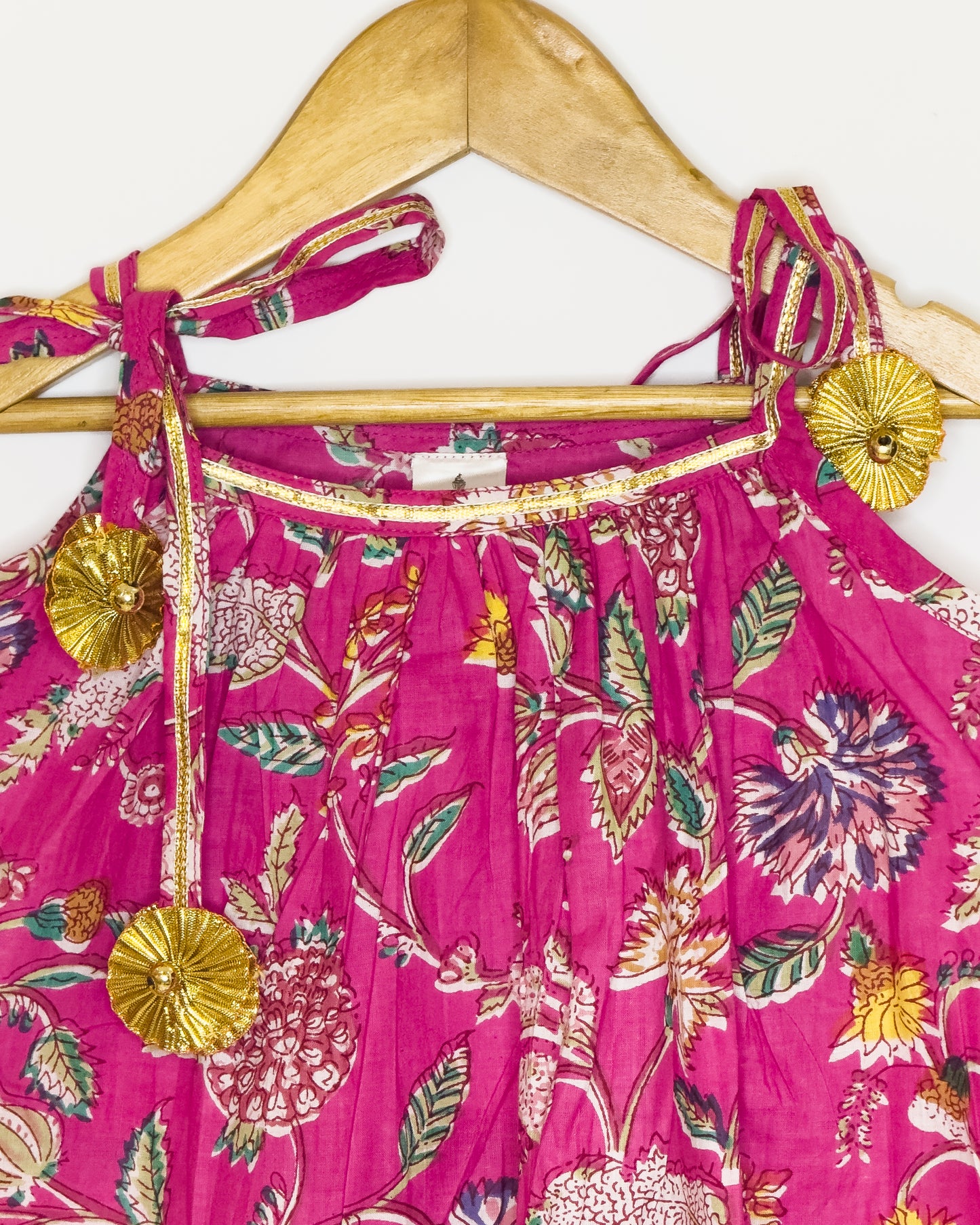 Rani Pink Floral Jaal Lehenga
