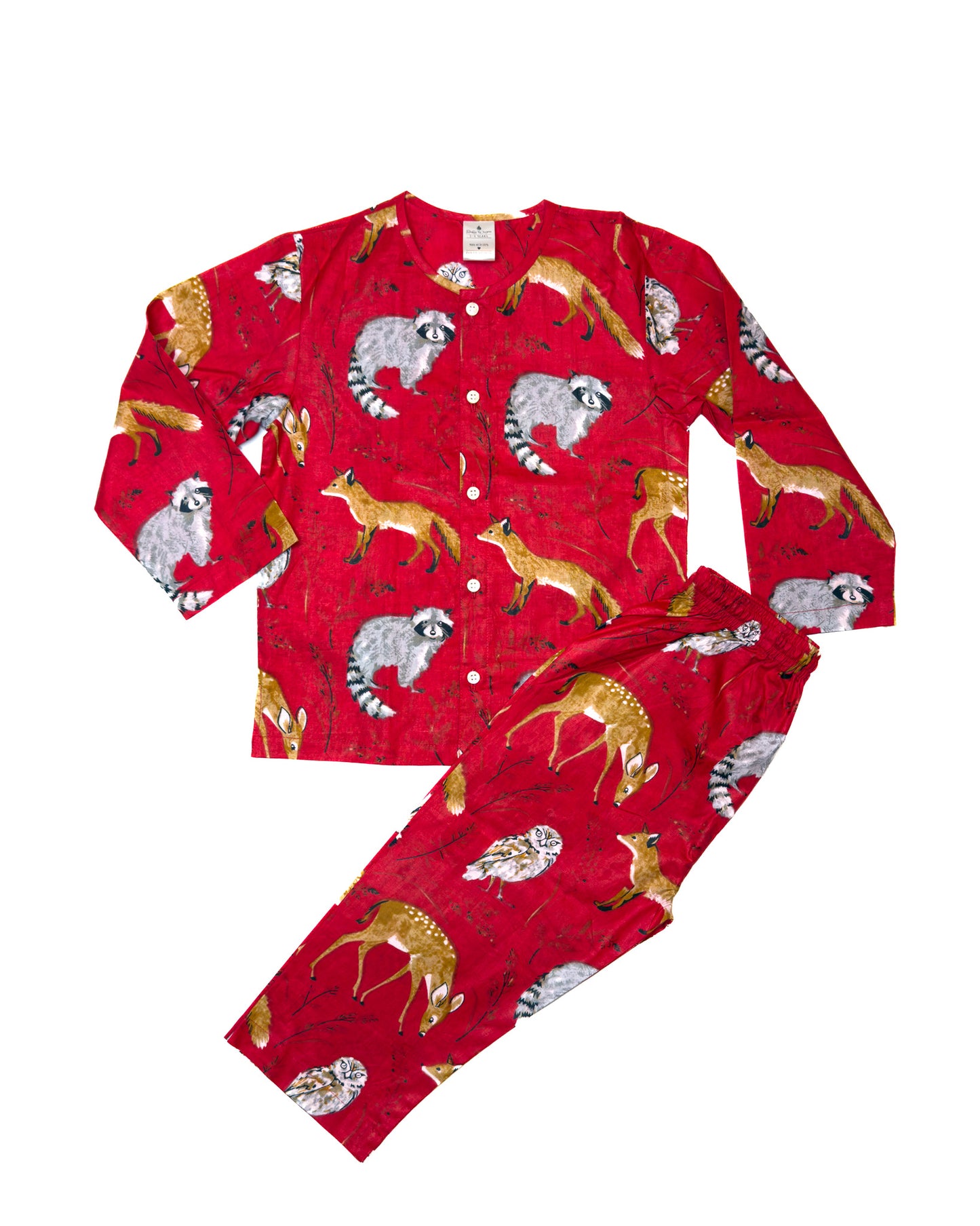 Round Neck Wild Animal Set