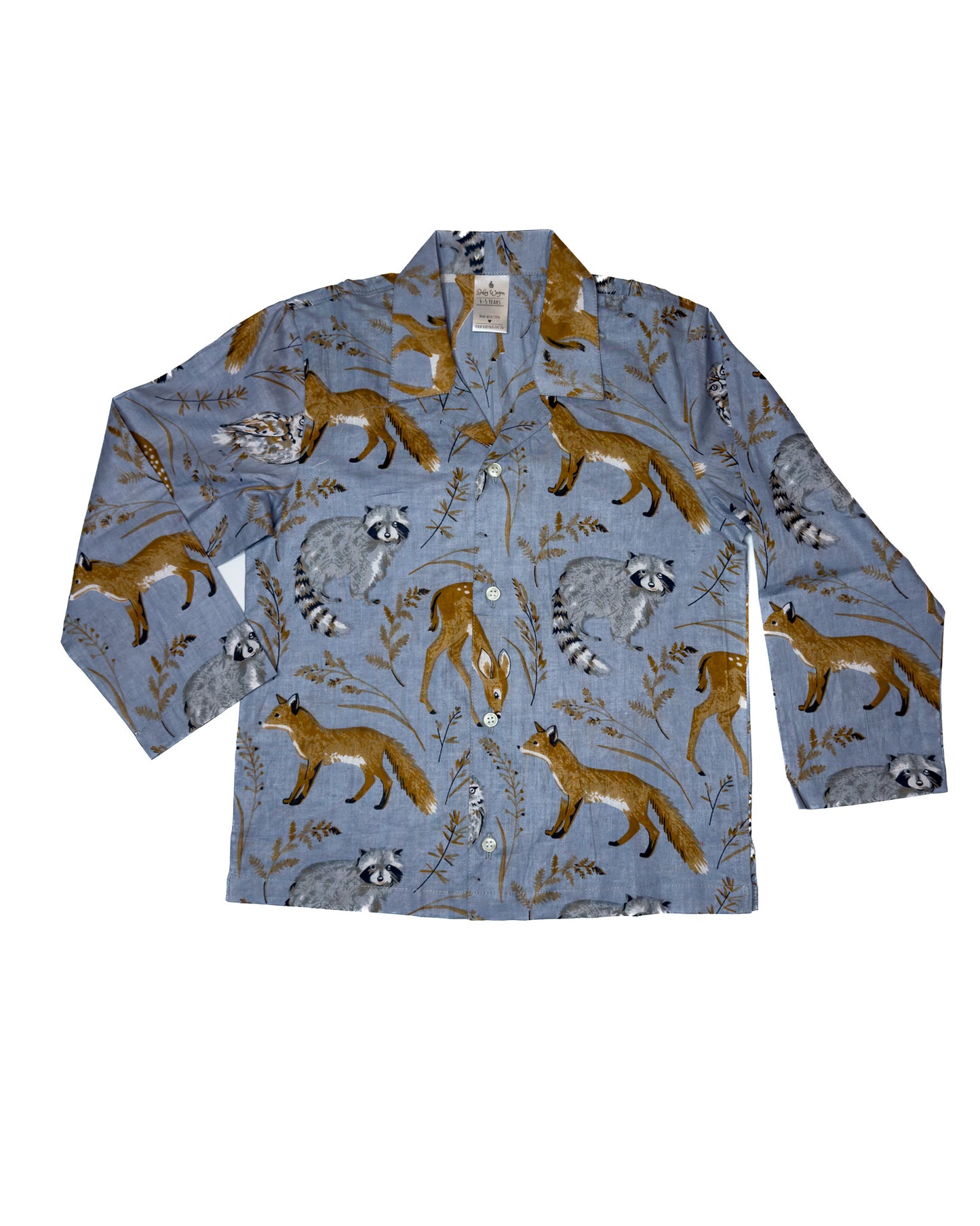 Wild Animal Lapel Collar Set
