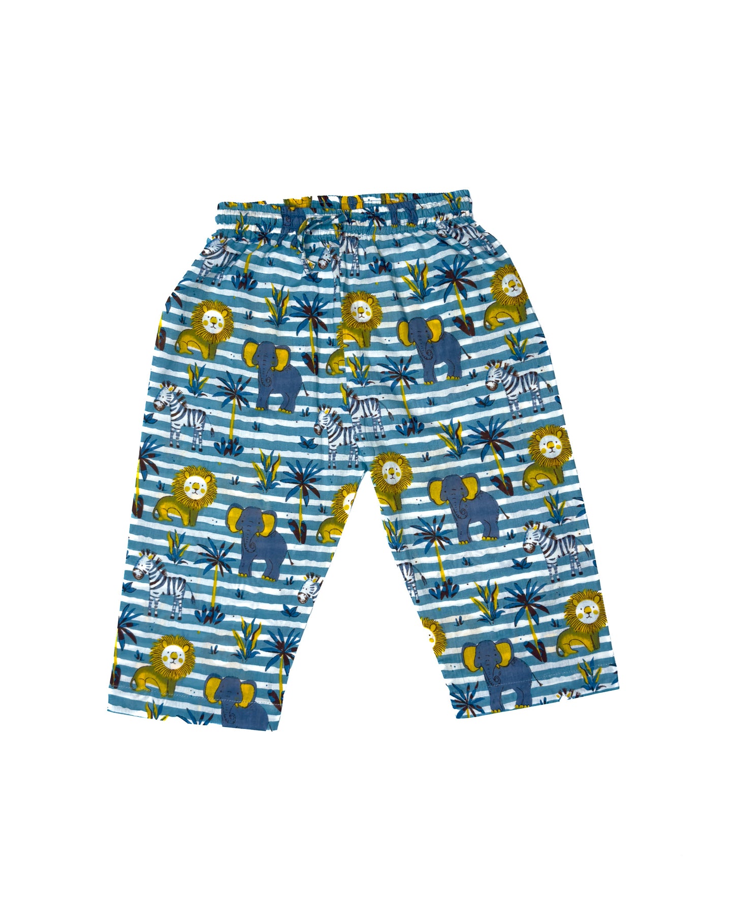 Lapel Collar Stripe Animal Hub Set
