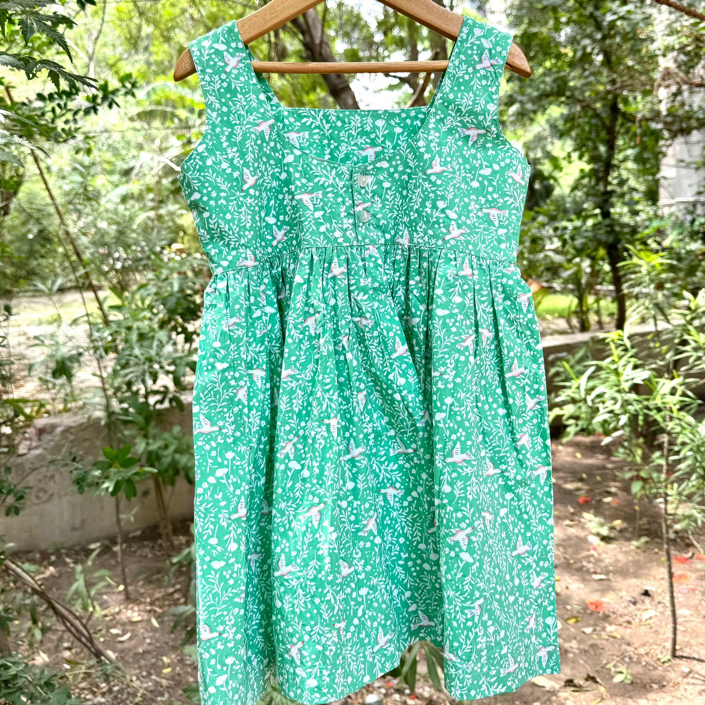 Green Garden Dress
