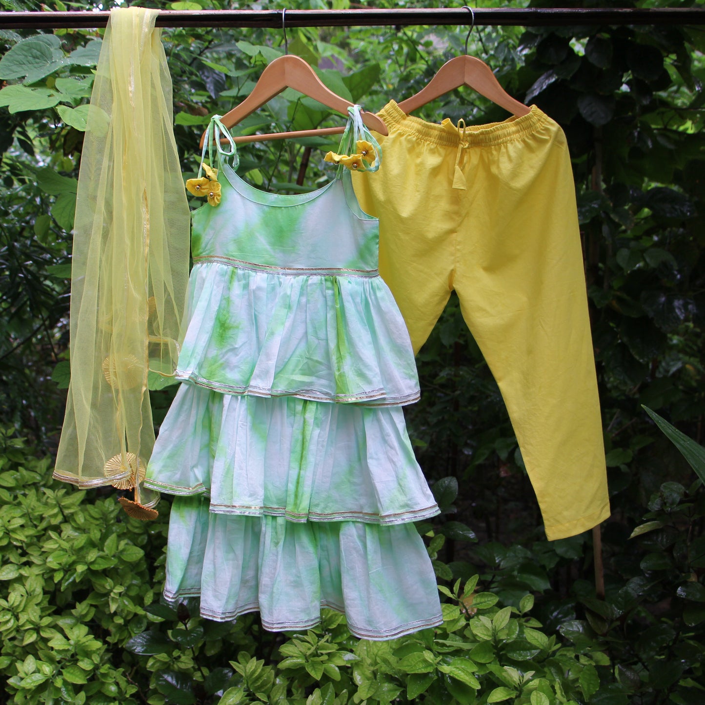 Green Blossom Set