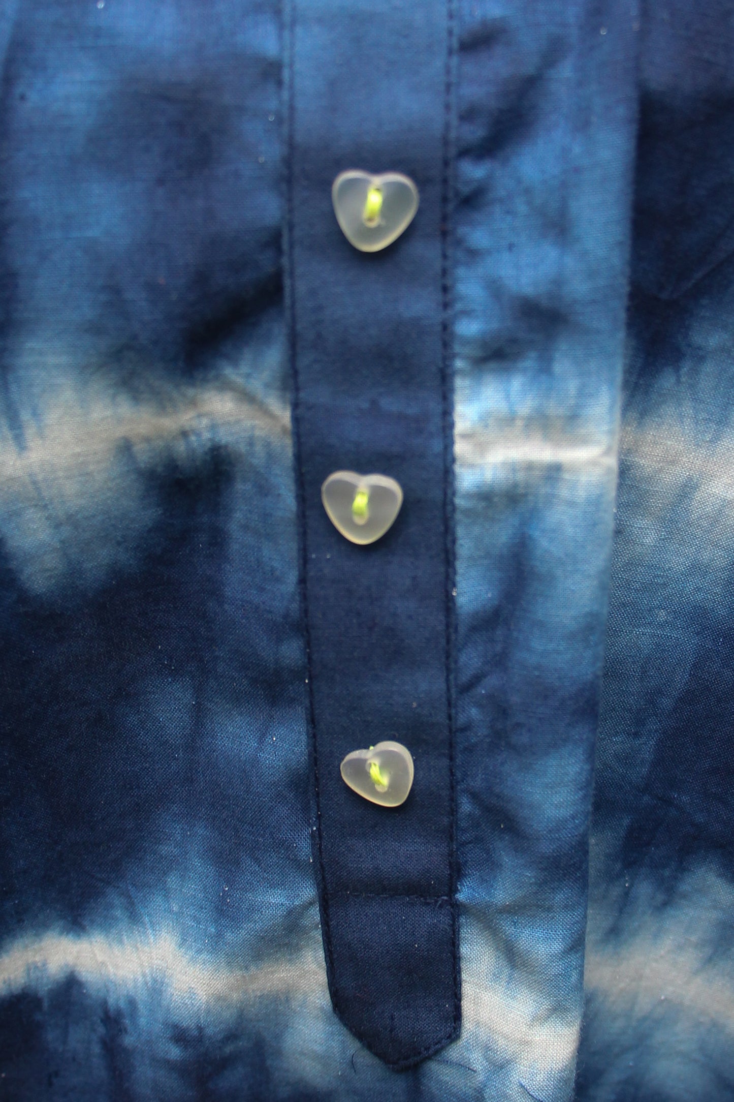 Indigo Shibori Kurta Set