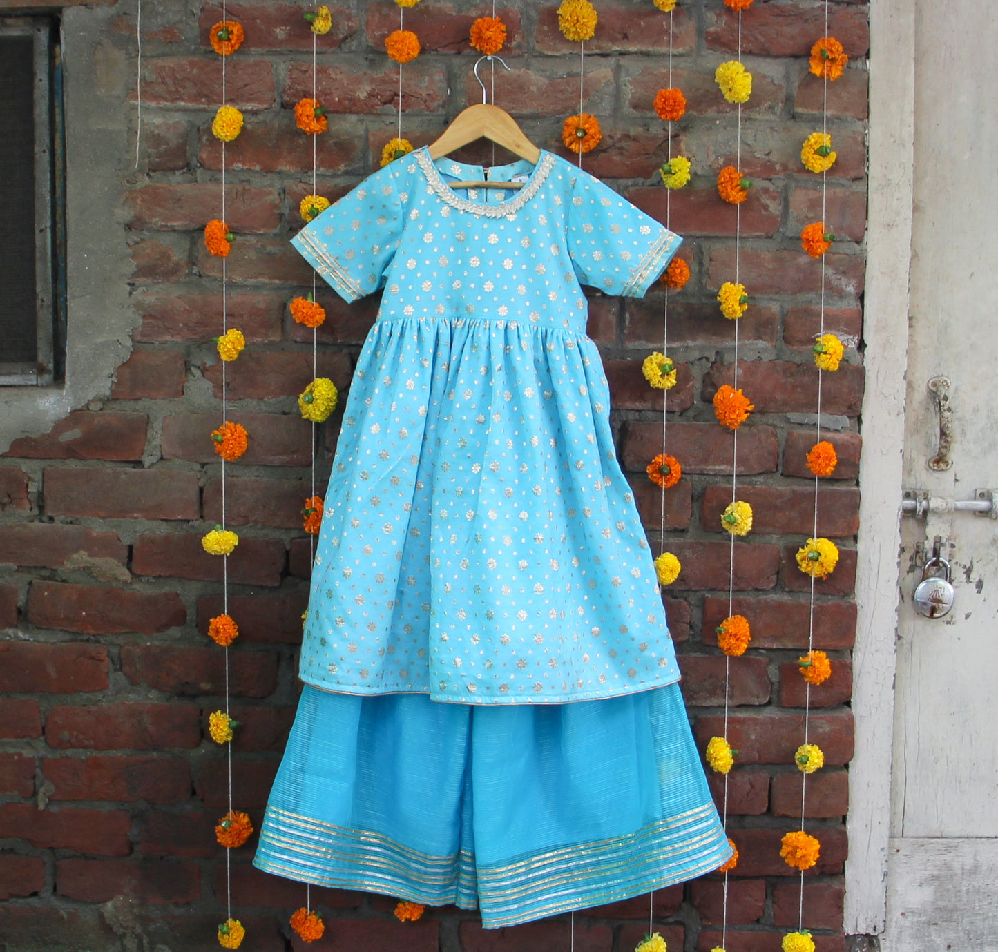 Sukoon Kurta Plazo Set