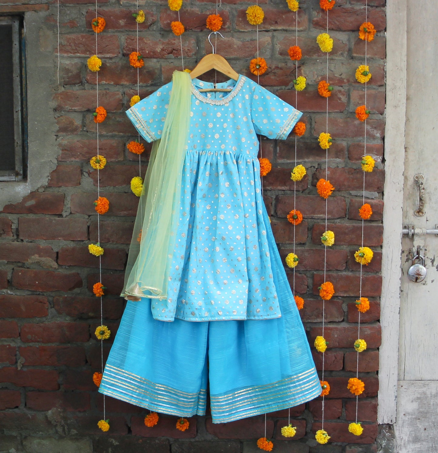 Sukoon Kurta Plazo Set