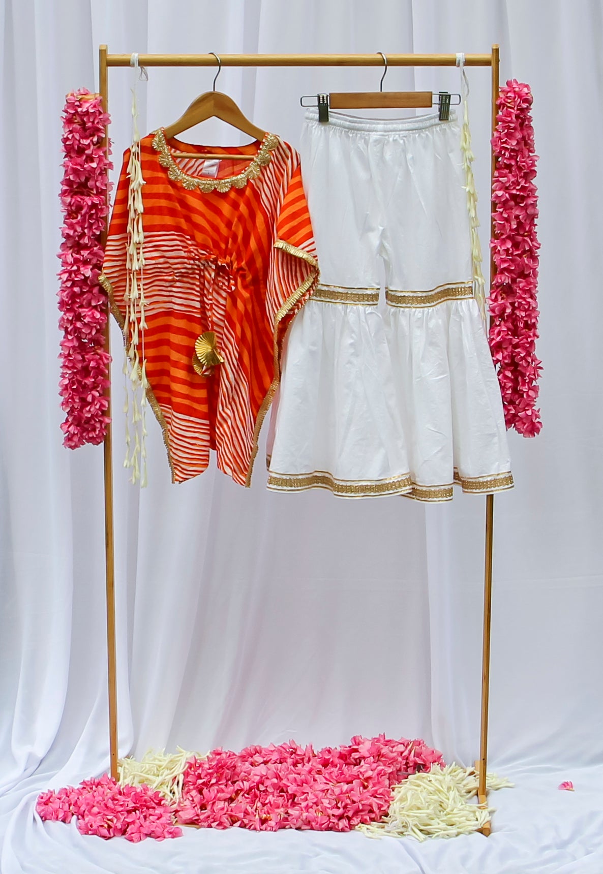 Jashn Kaftan Sharara Set