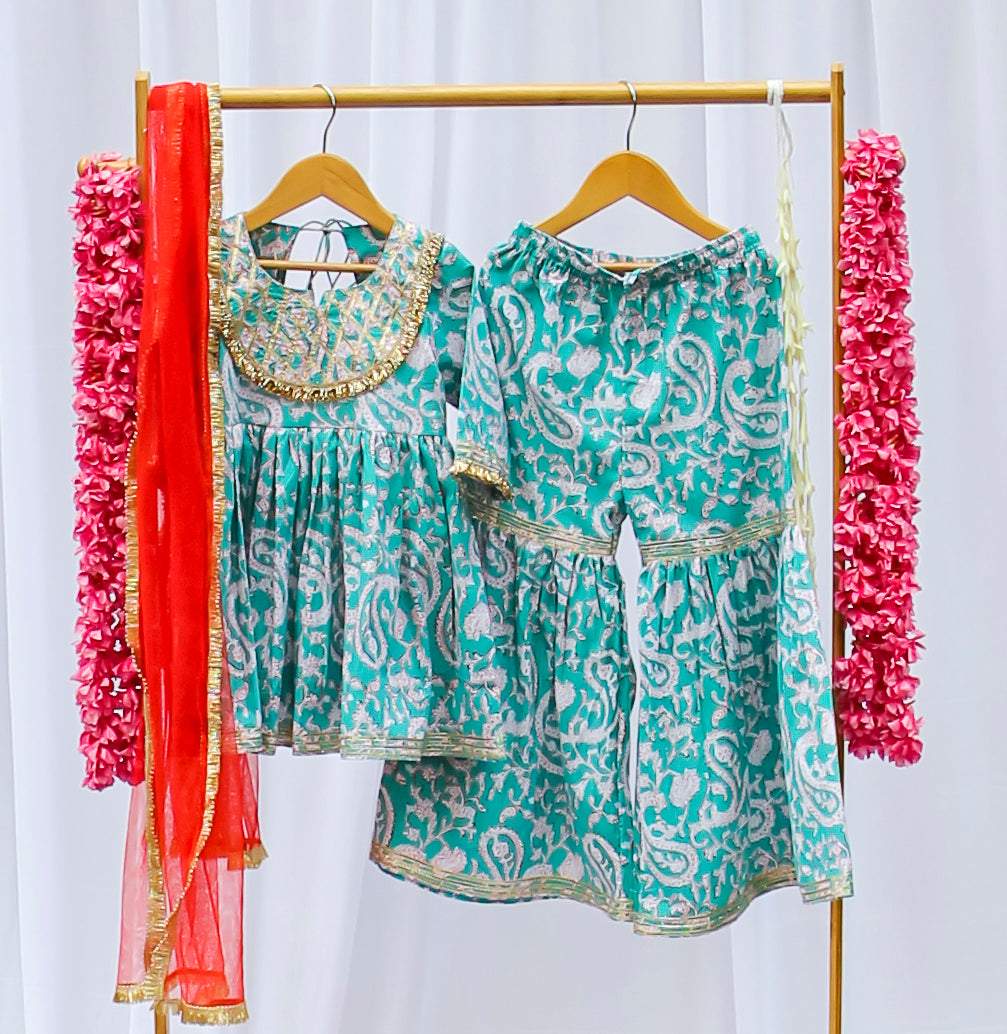 Dilshaad Sharara Set