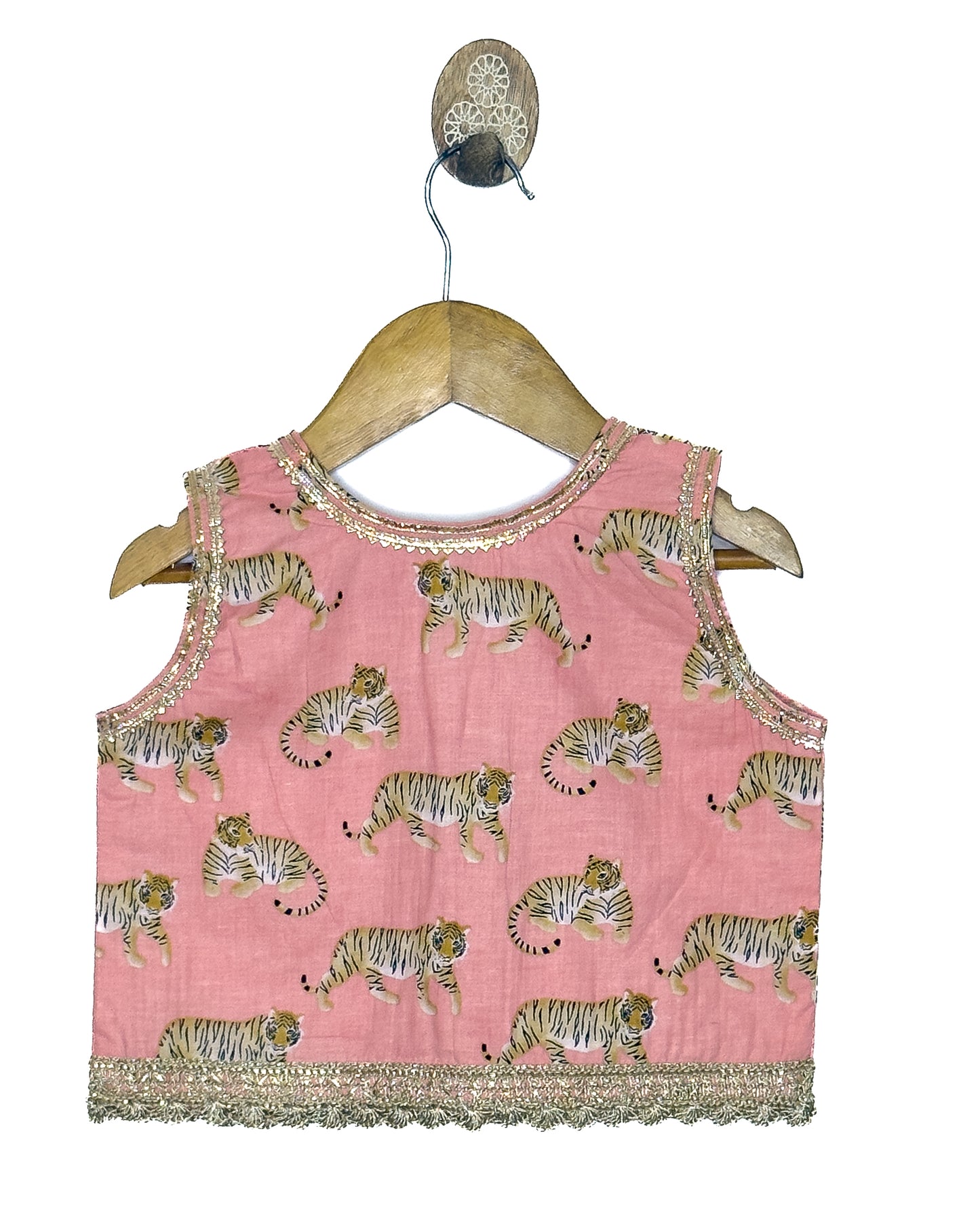 Peach Sher Lehenga Set