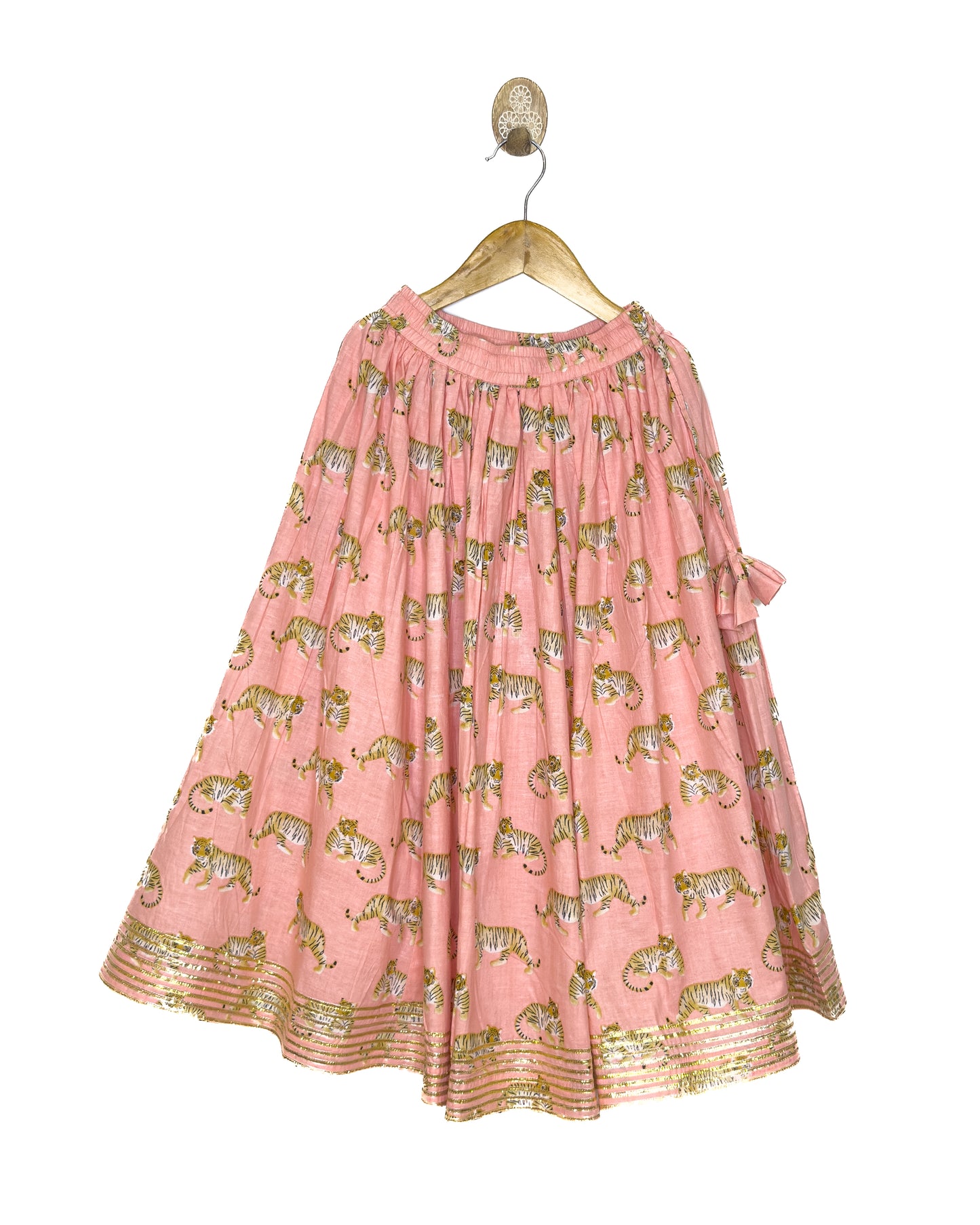 Peach Sher Lehenga Set