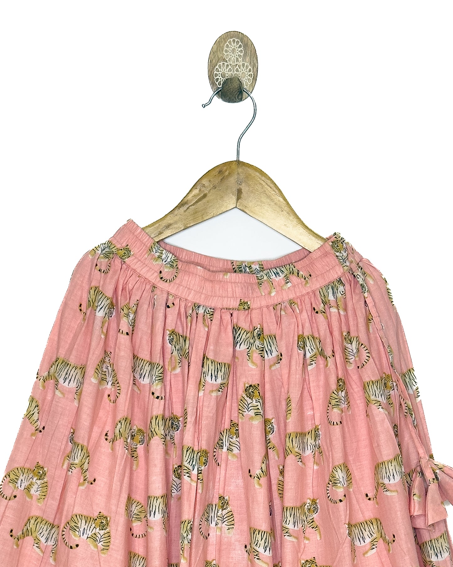 Peach Sher Lehenga Set