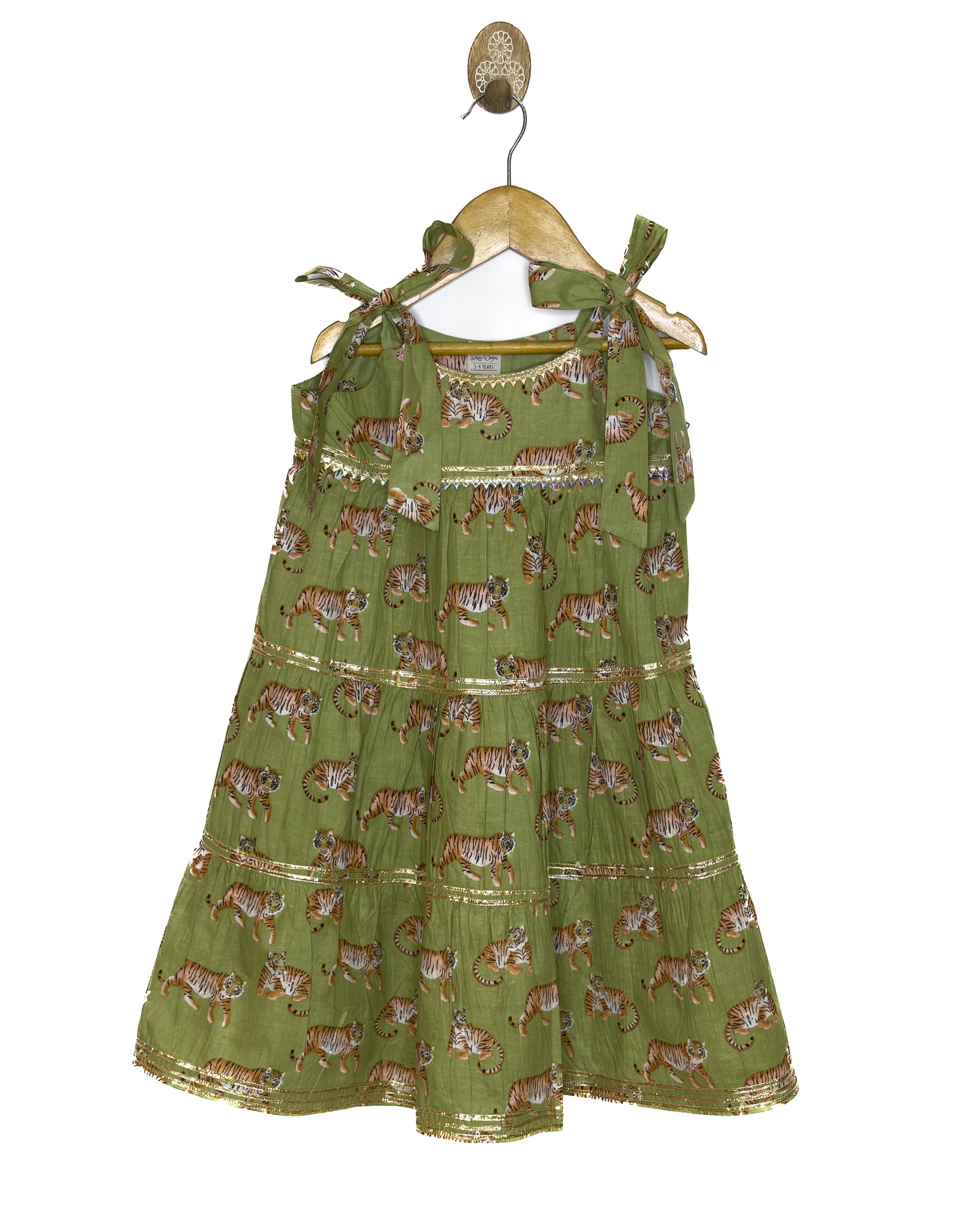 Green Sher Kurta Plazo Set