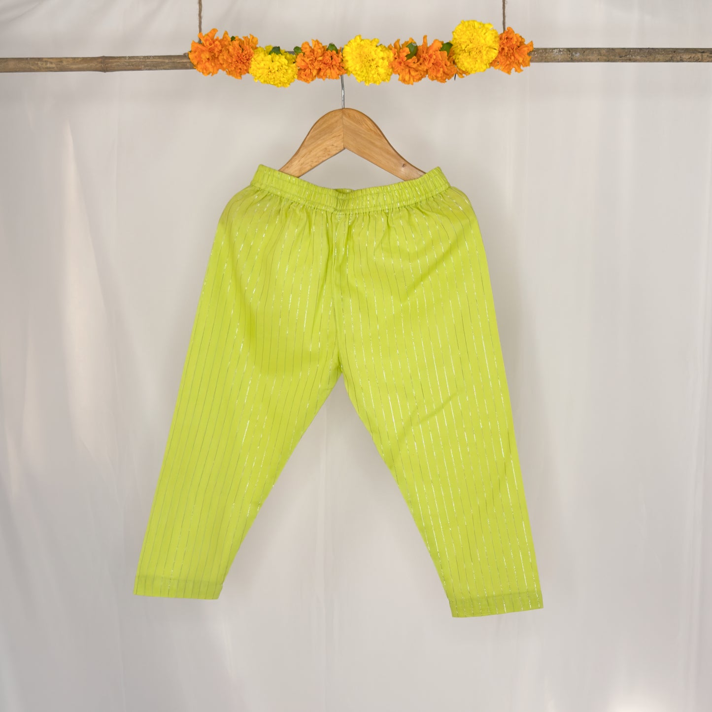 Aaryavardhan- a green kurta set