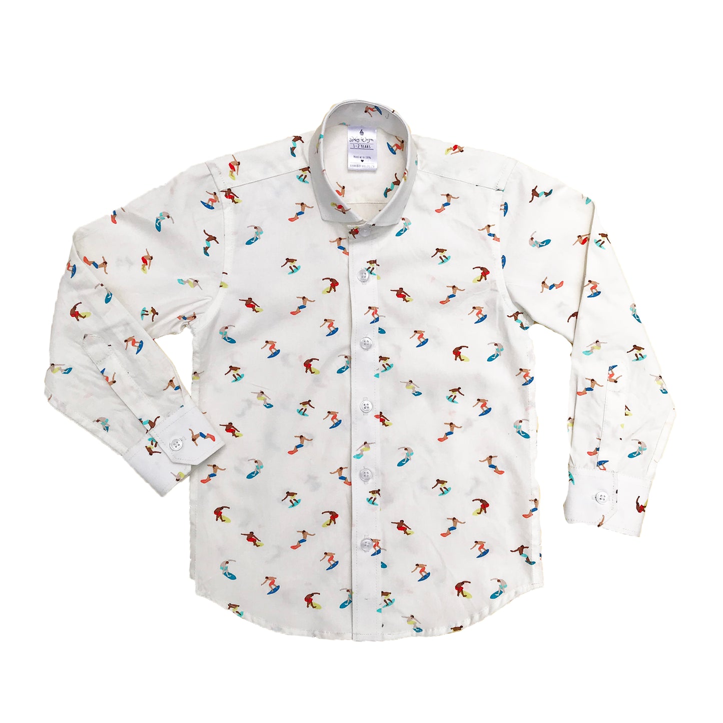 White Surfer Shirt