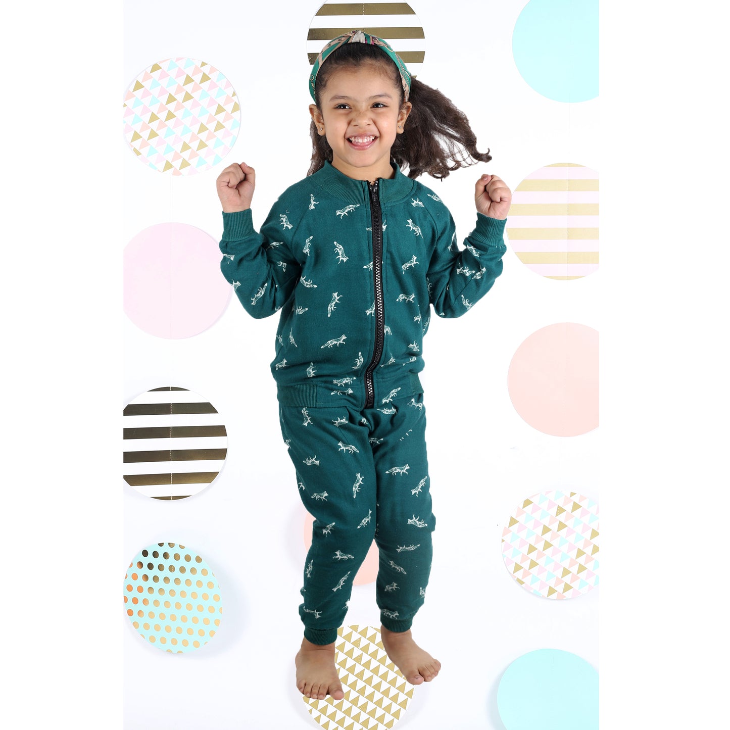 Green Dinosaur Jumpsuit