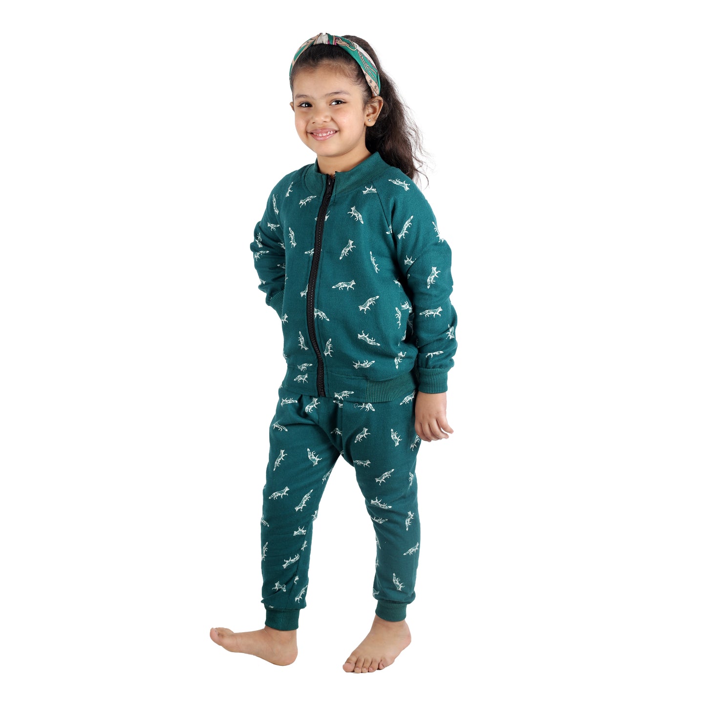 Green Dinosaur Jumpsuit