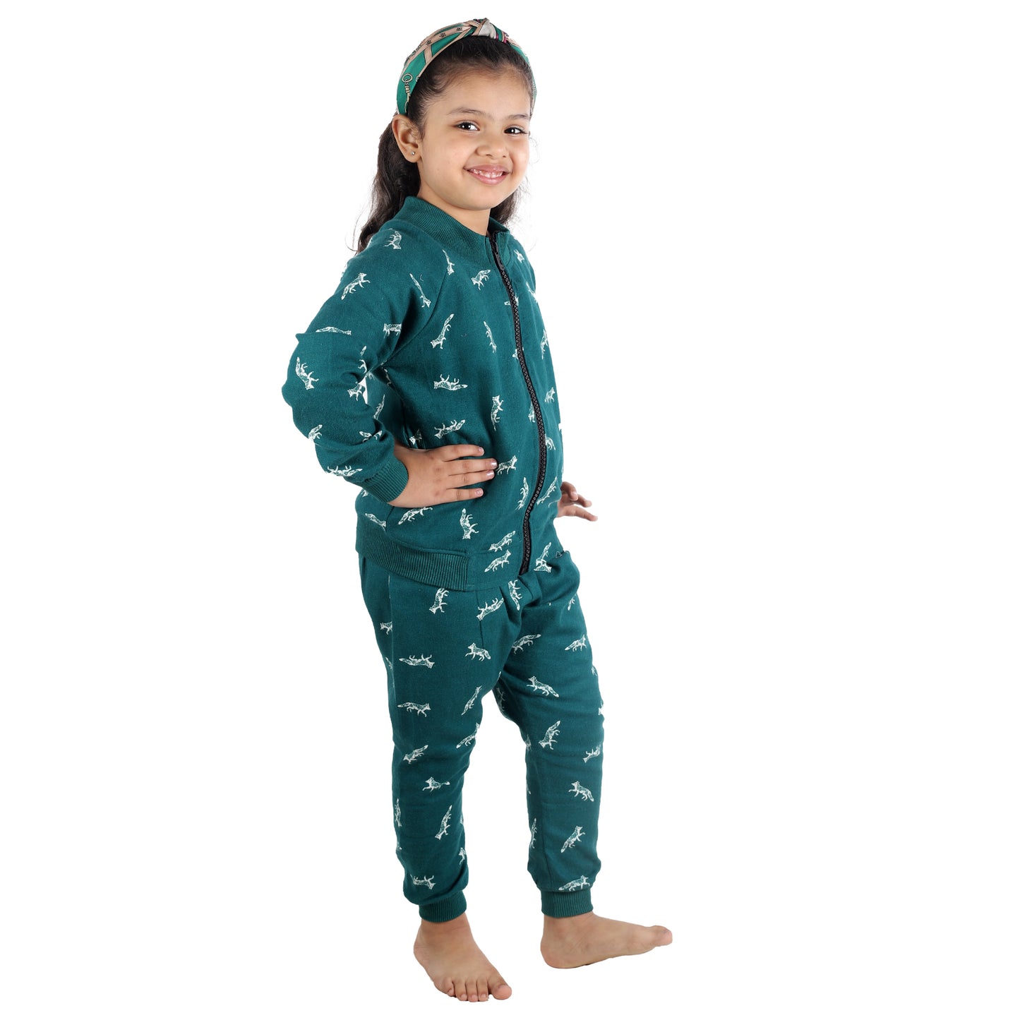 Green Dinosaur Jumpsuit